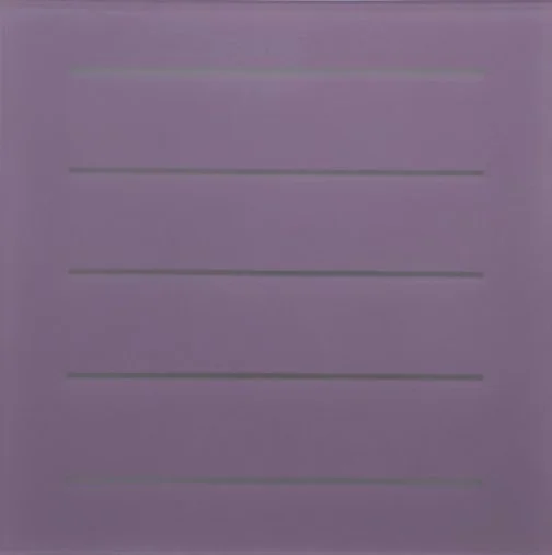 Keira Kotler Untitled 14 [Cut Painting], 2010,  urethane on acrylic, 24 x 24 inches