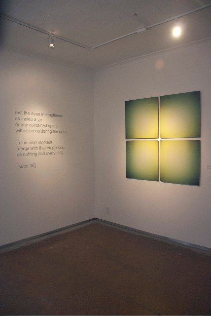 Keira Kotler Installation View, Stillness, 2010