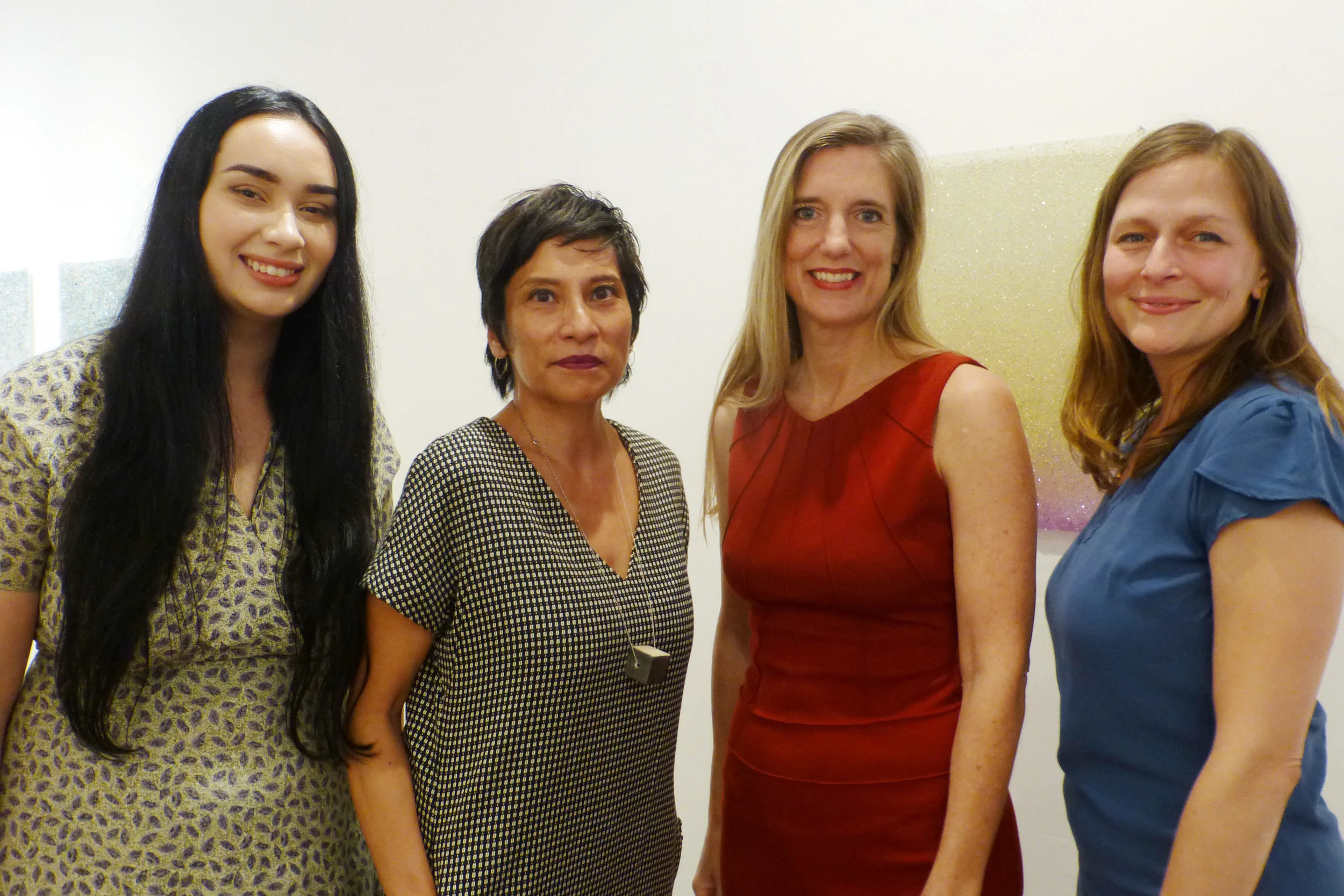 Katie Revilla, Donna Napper, Chandra Cerrito, and Ginny Tominia  Photo by: Michael Napper  Artwork by: Jenn Shifflet