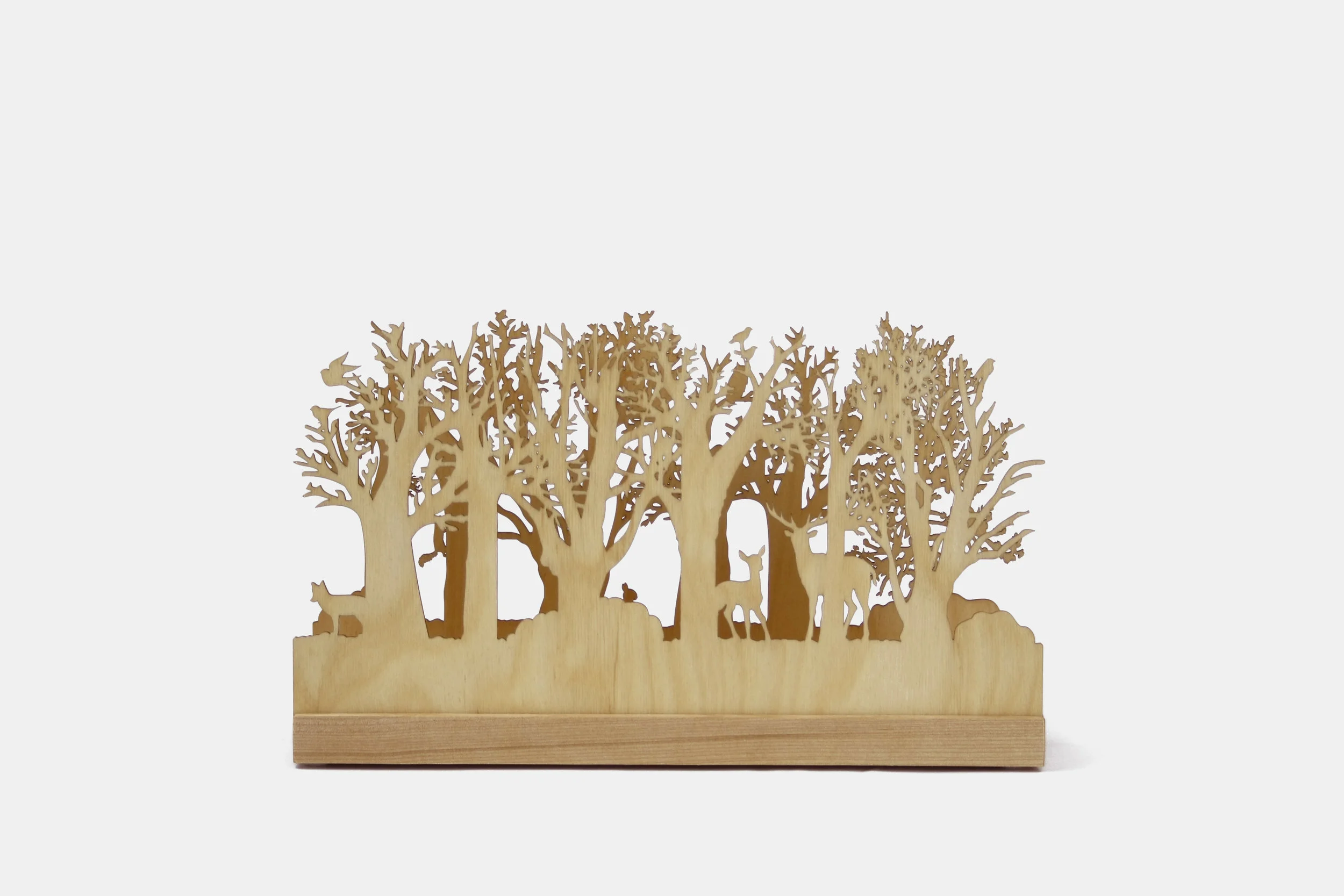 Forest Scene Tea Candle Light