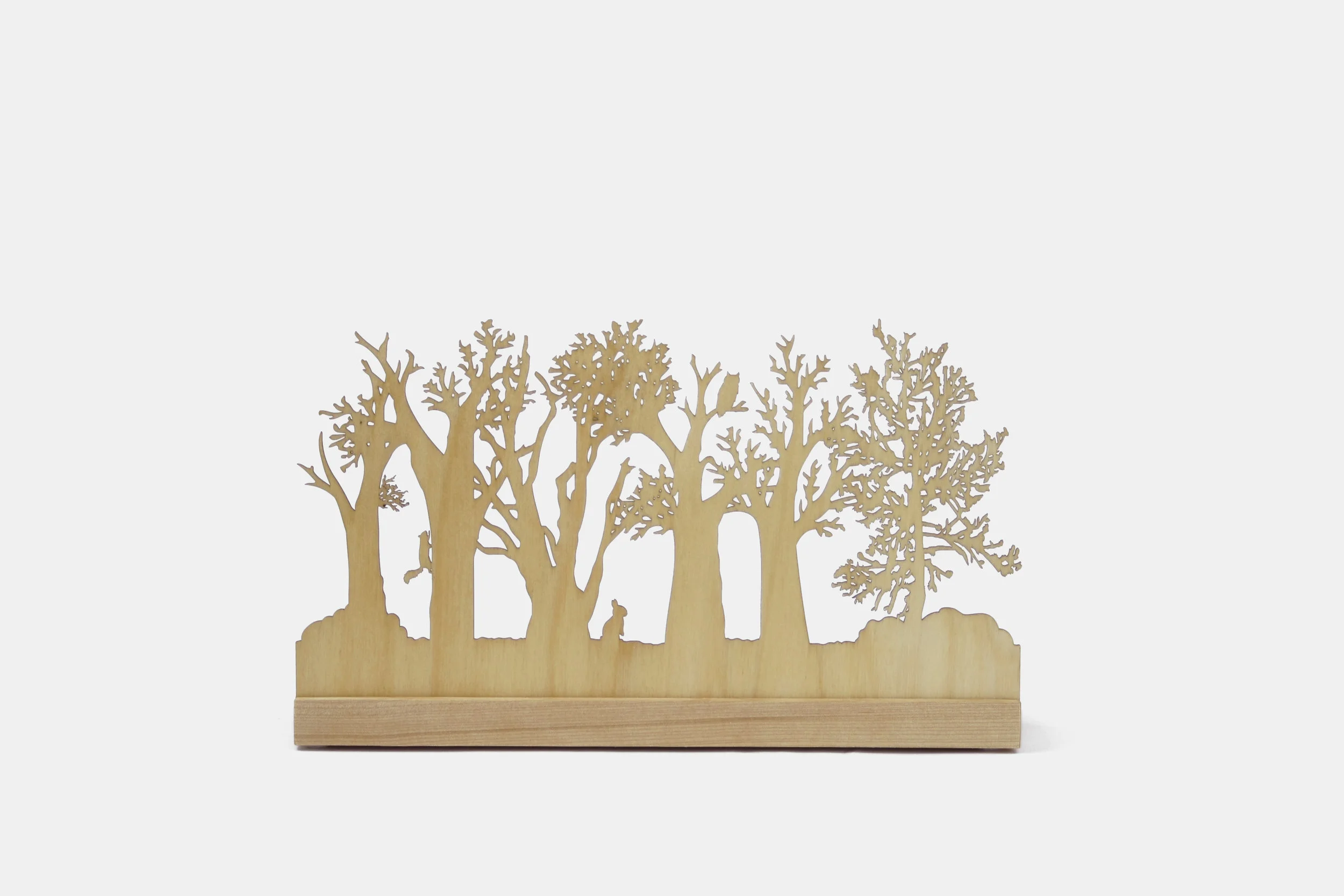 Forest Scene Tea Candle Light