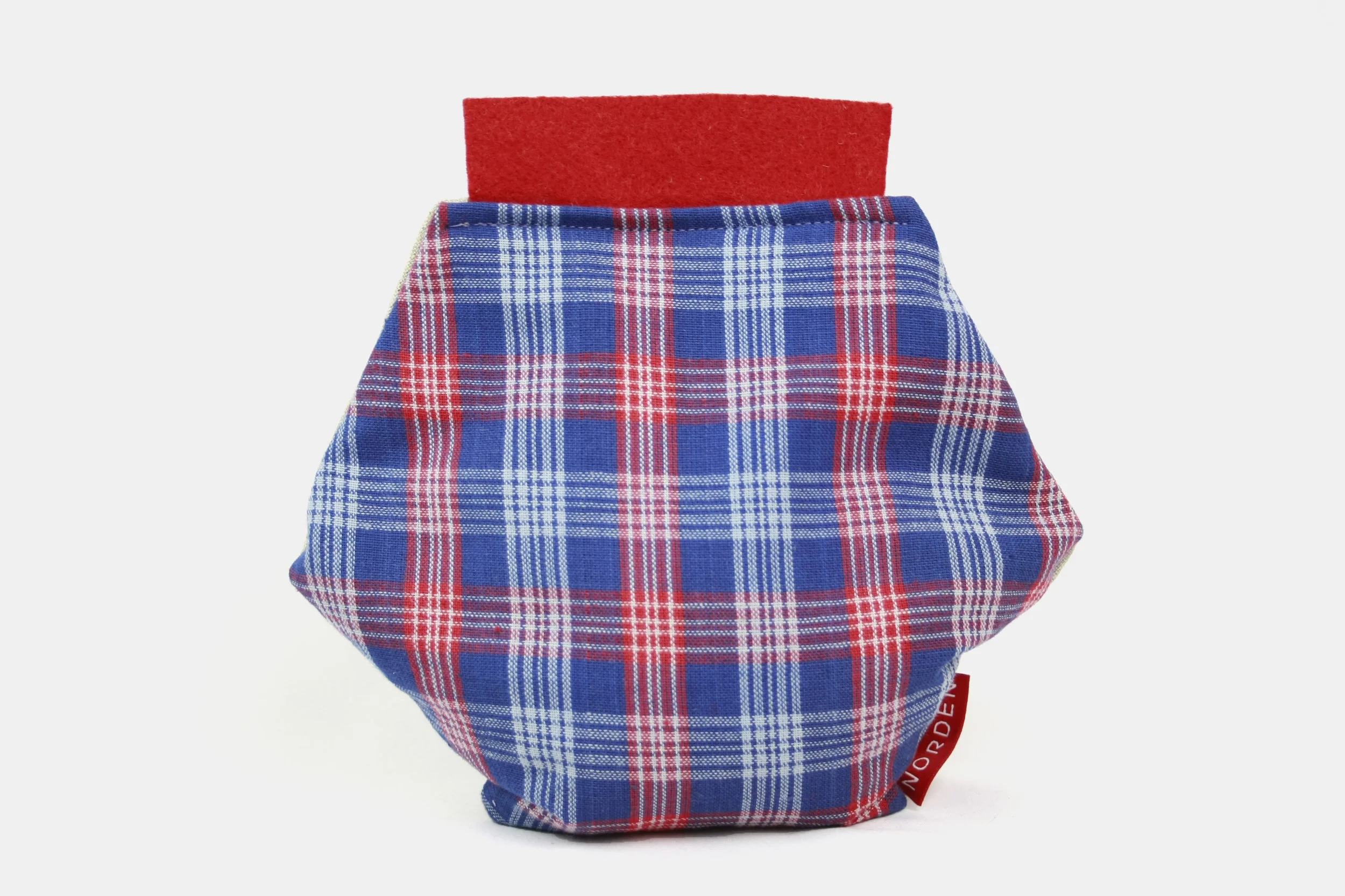 Blue and Red Plaid