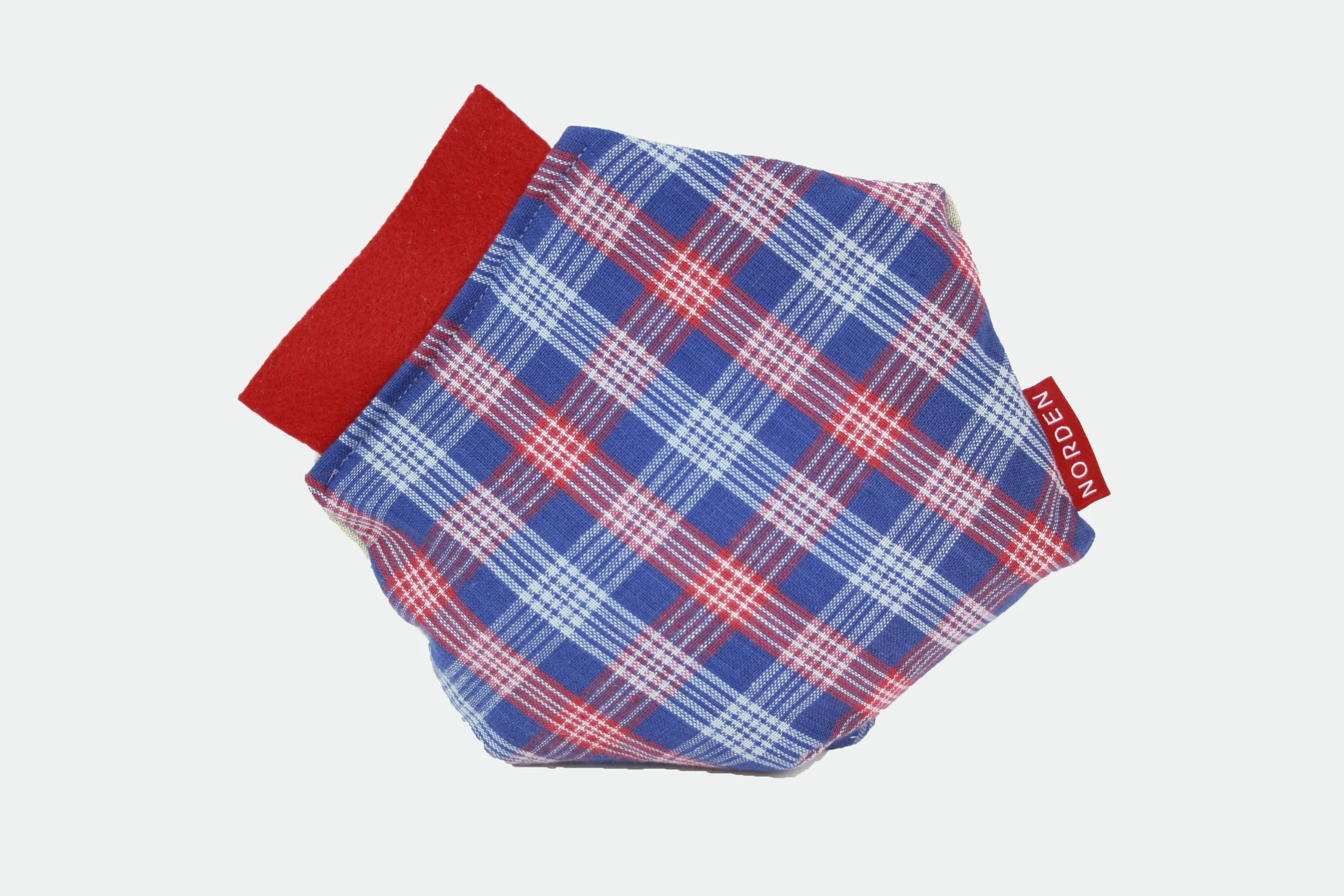 Blue and Red Plaid