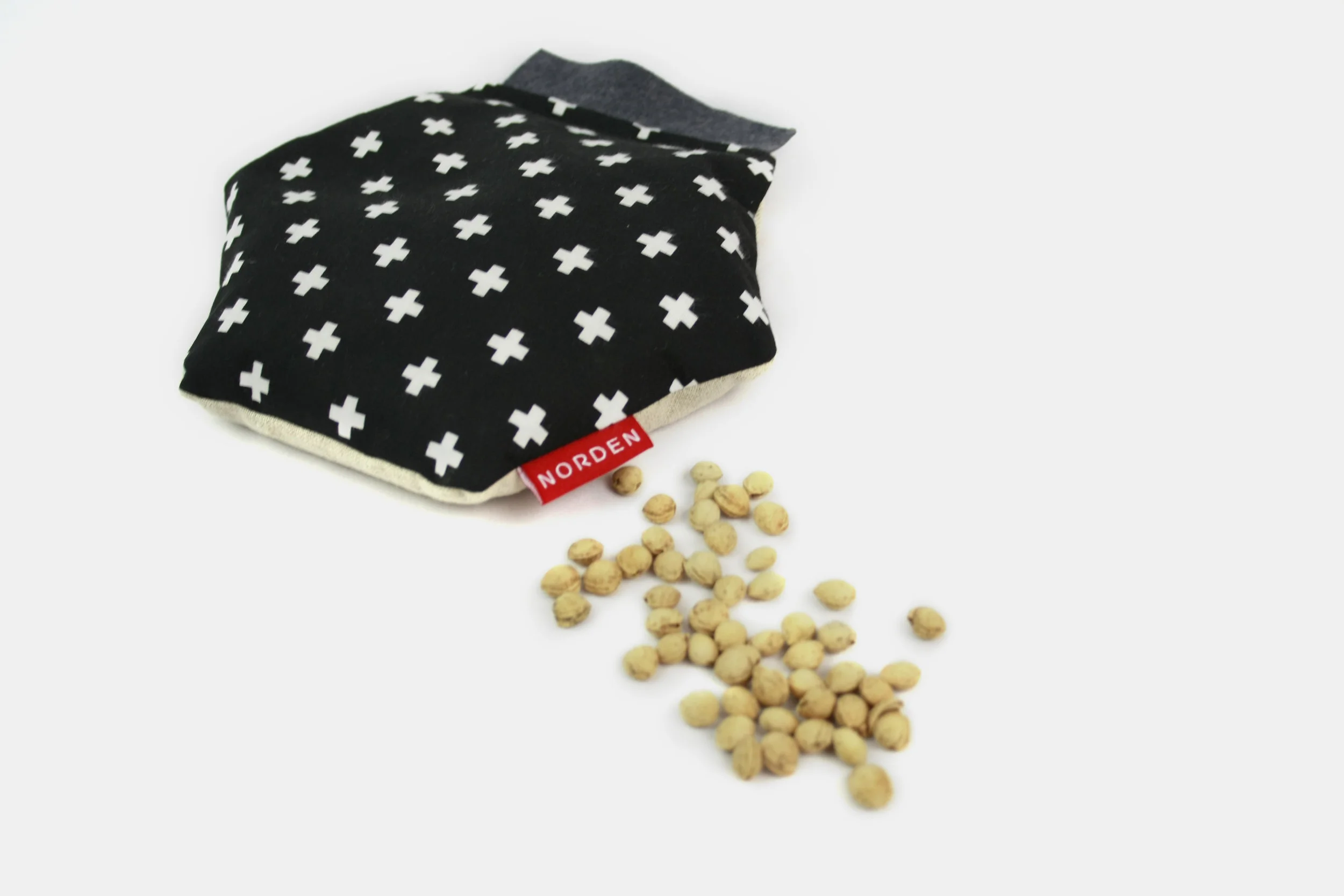 Black w. White Plus Shapes