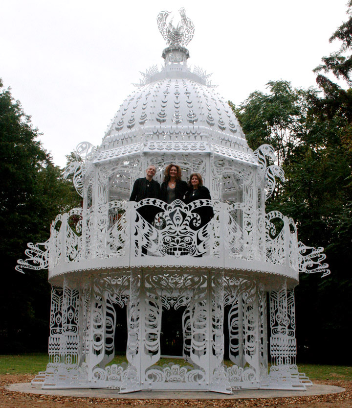 With Alex and Allyson Grey at CoSM.