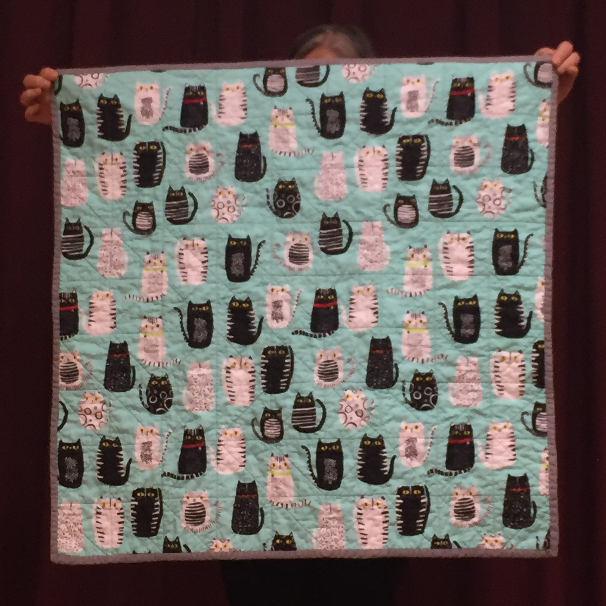 baby quilt (back)