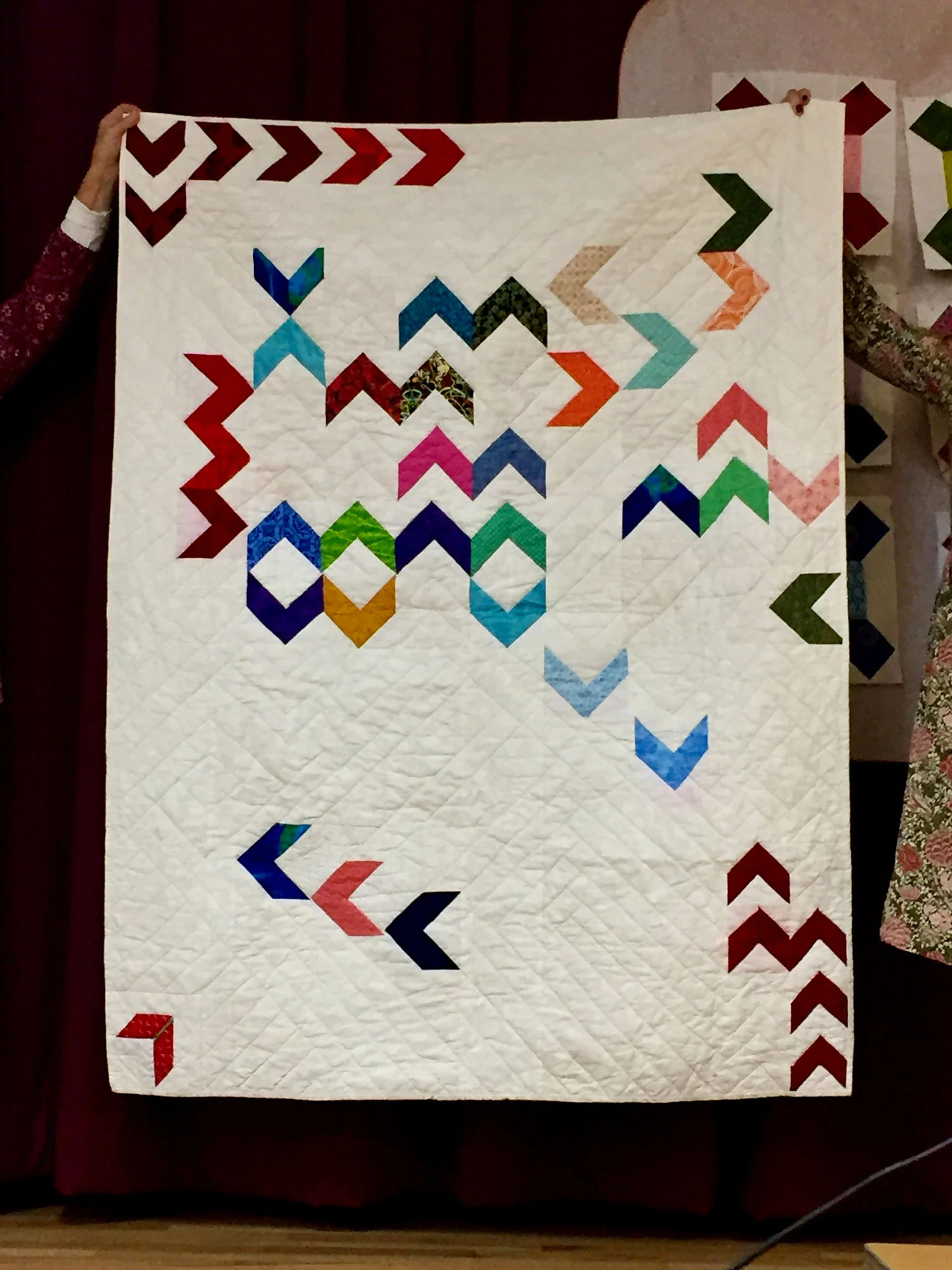 Block of the Month quilt by Andrew Hansen