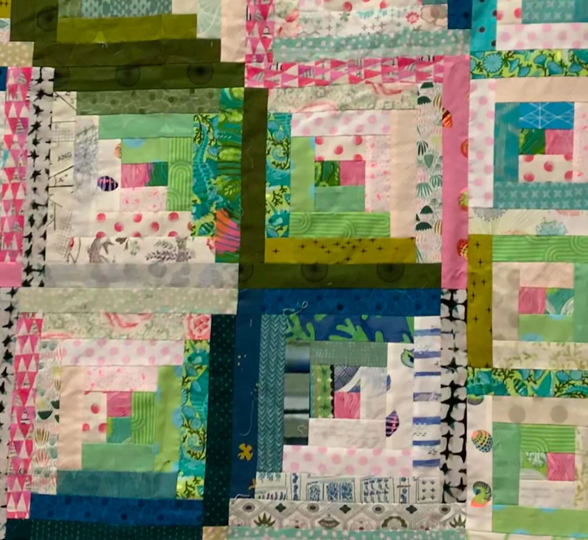 Izzy's quilt detail