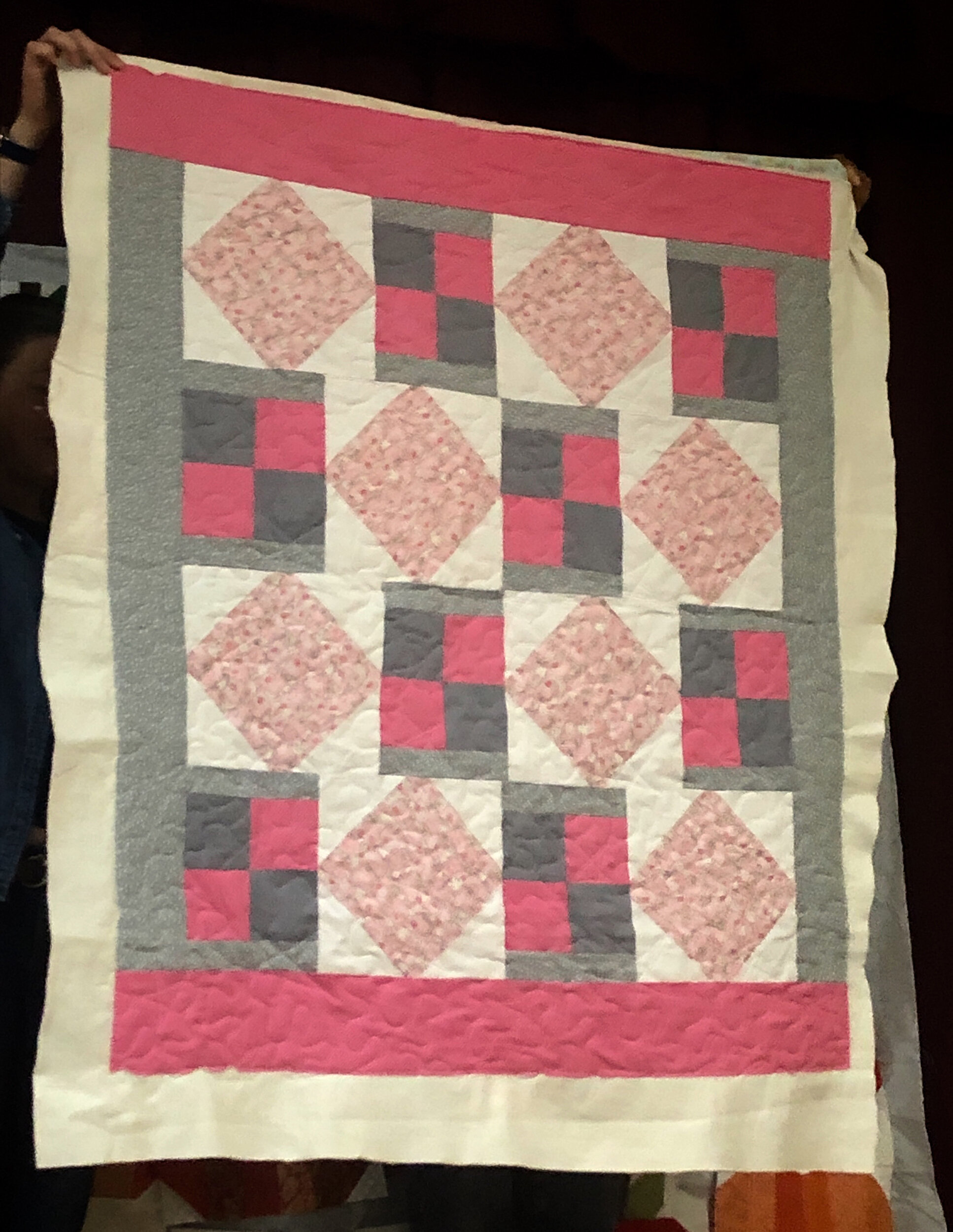 Thadine Wormly, baby quilt for Loretta