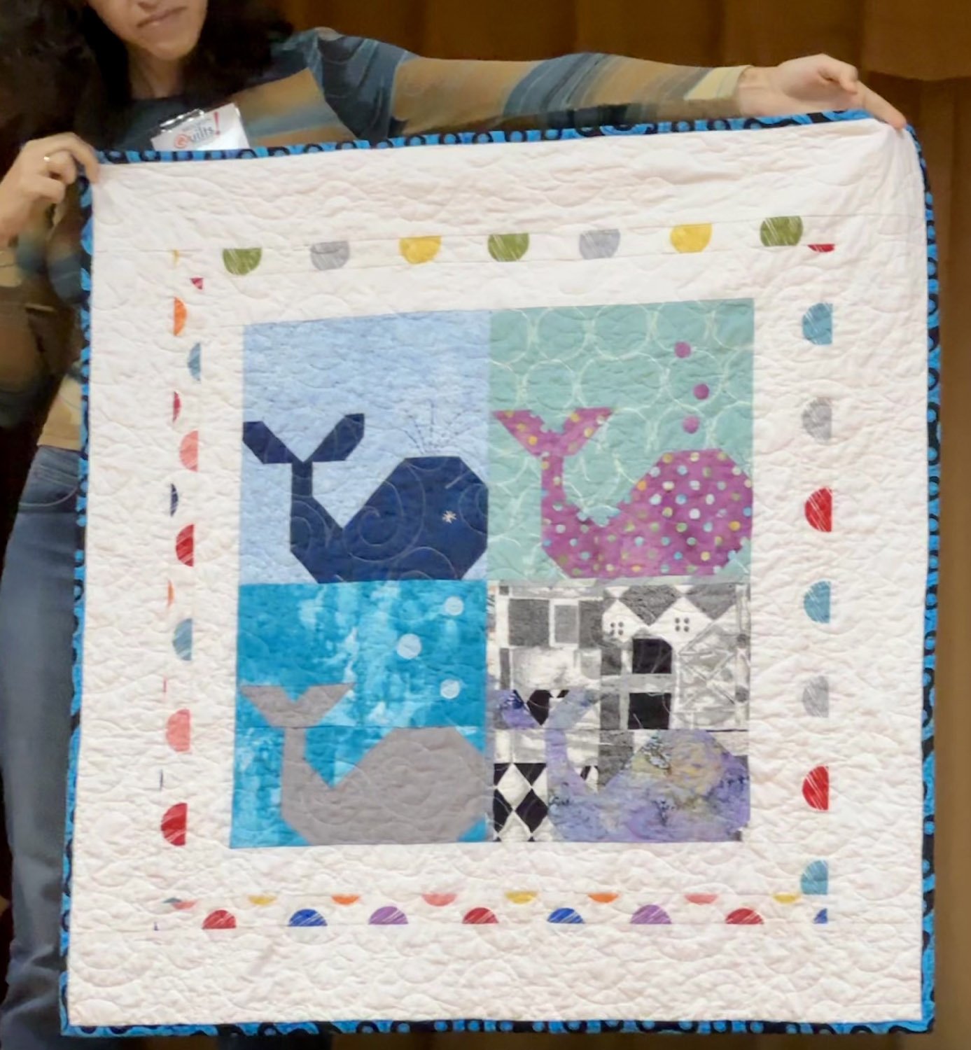 Mary Hawley, Whale Baby Quilt