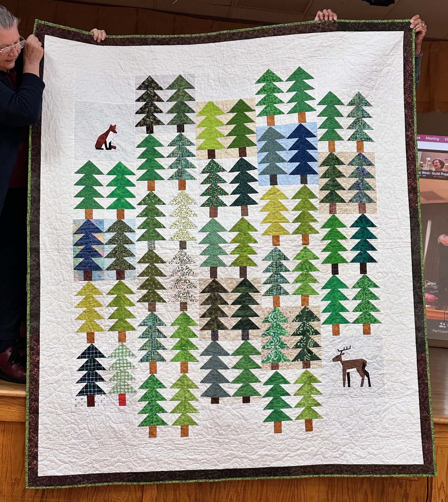 Elaine Kosik, BOM quilt finish