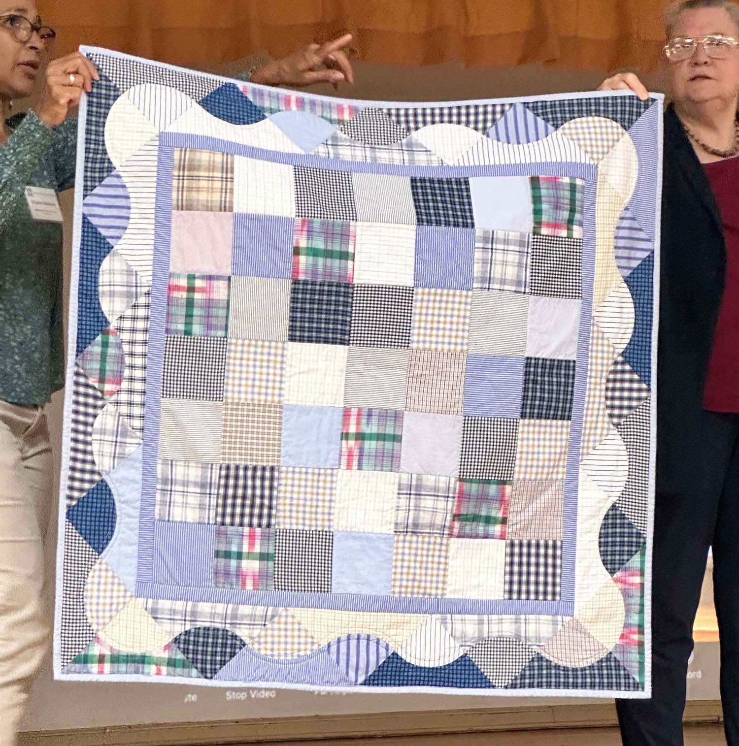Mary Hawley, baby quilt