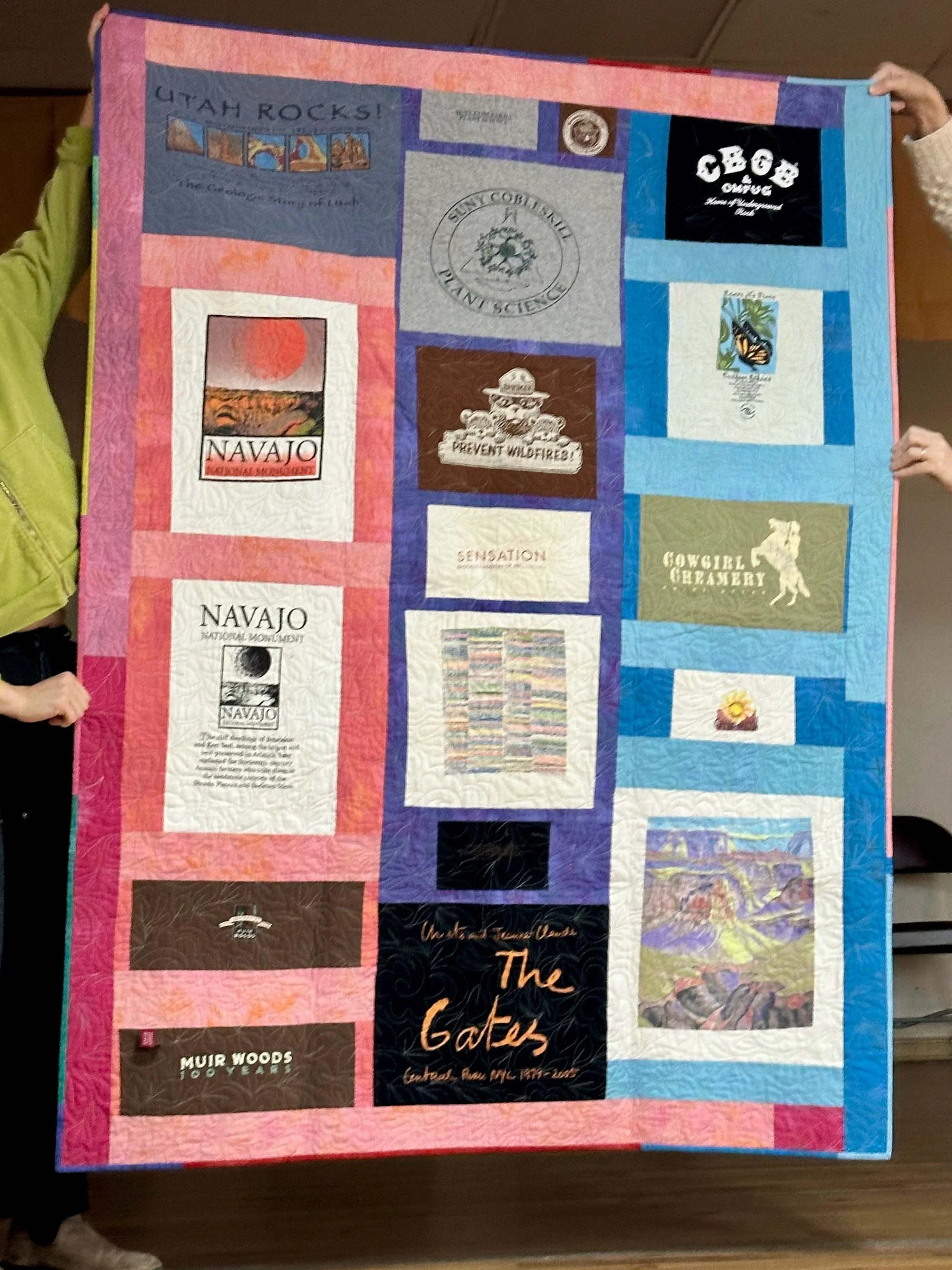 Susan Sato, T-shirt quilt