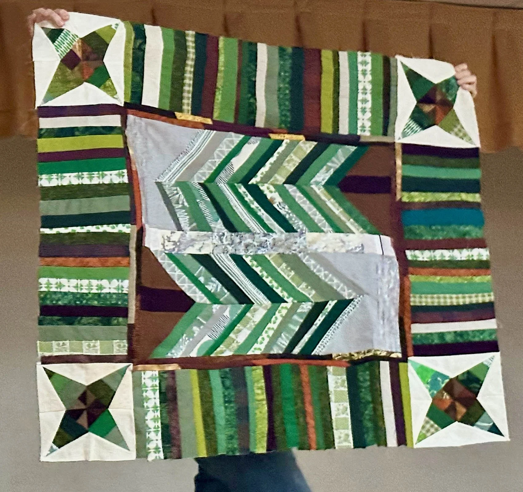 Johanna Bjorken baby quilt
