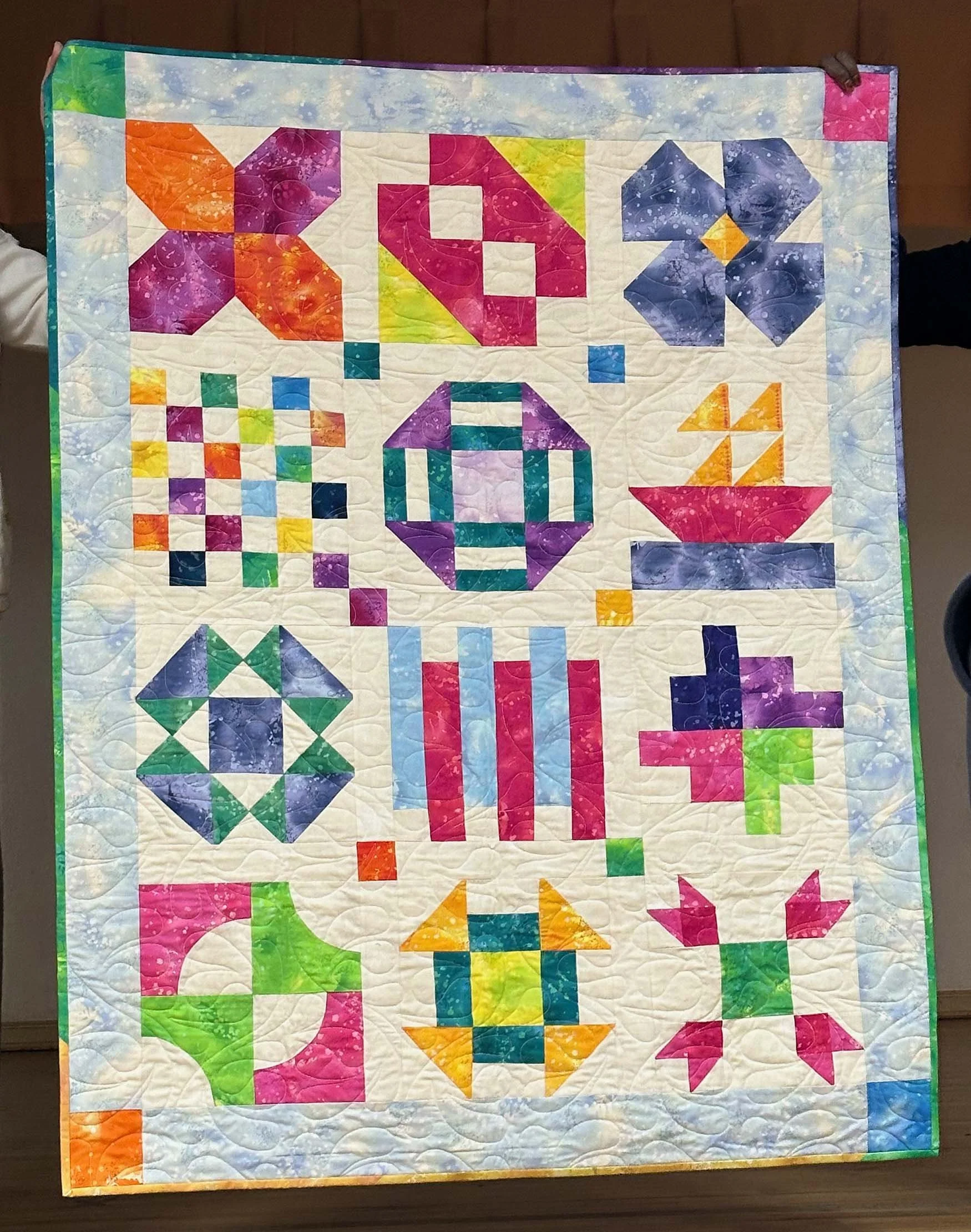 Chris Petersen, group quilt