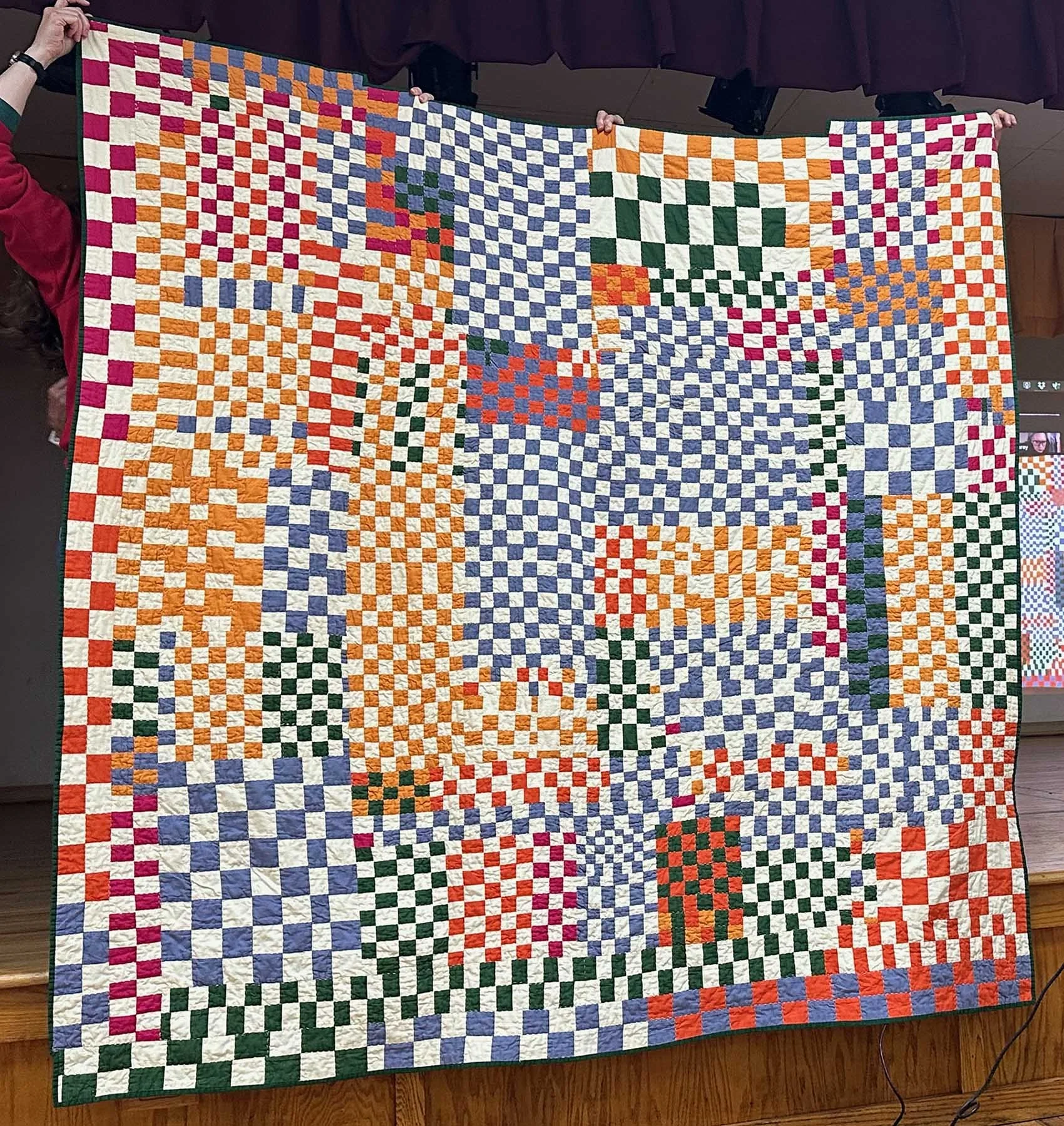 EJ Youcha, checkered monster