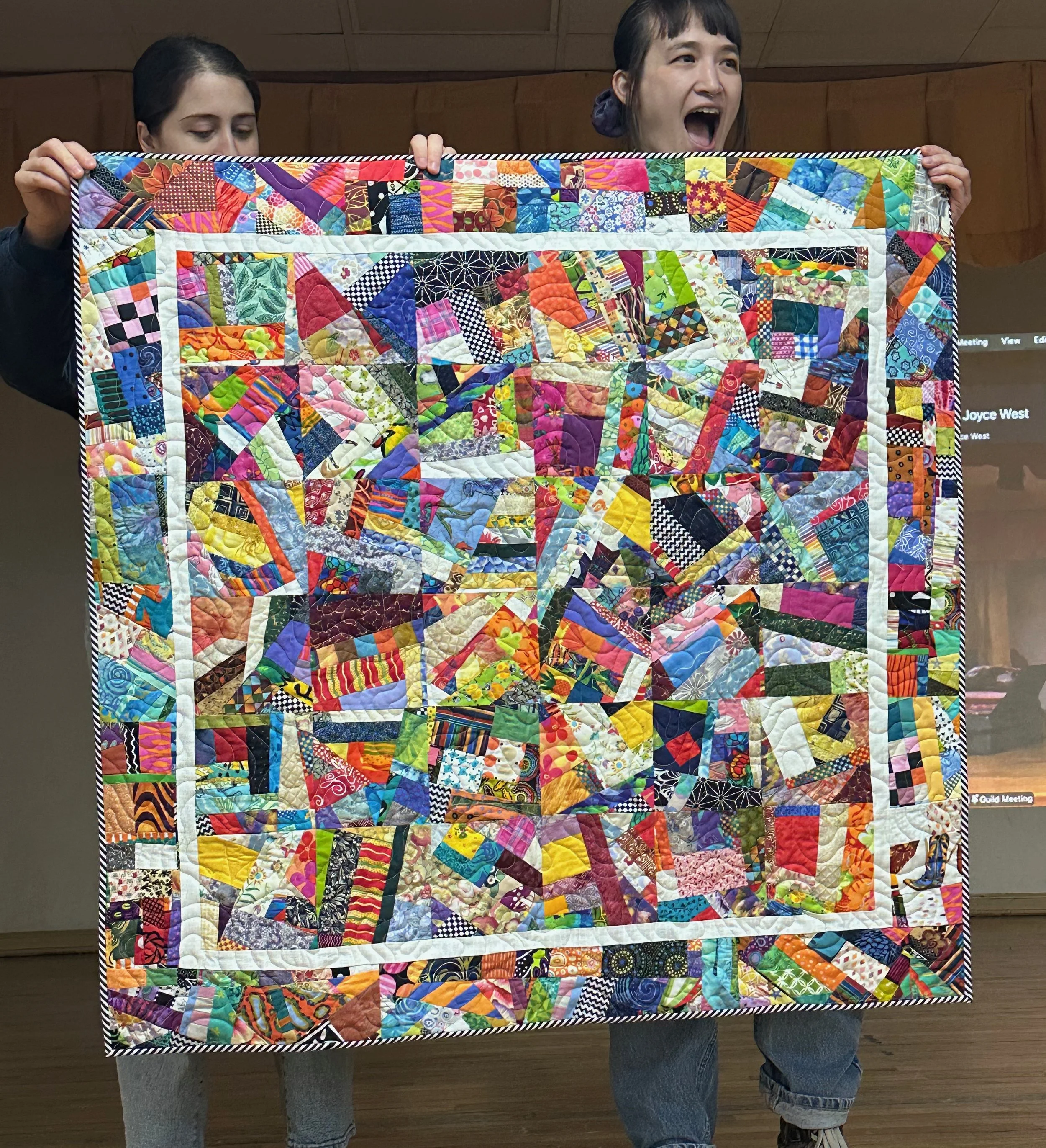 Micki Segel, Naima's quilt, front