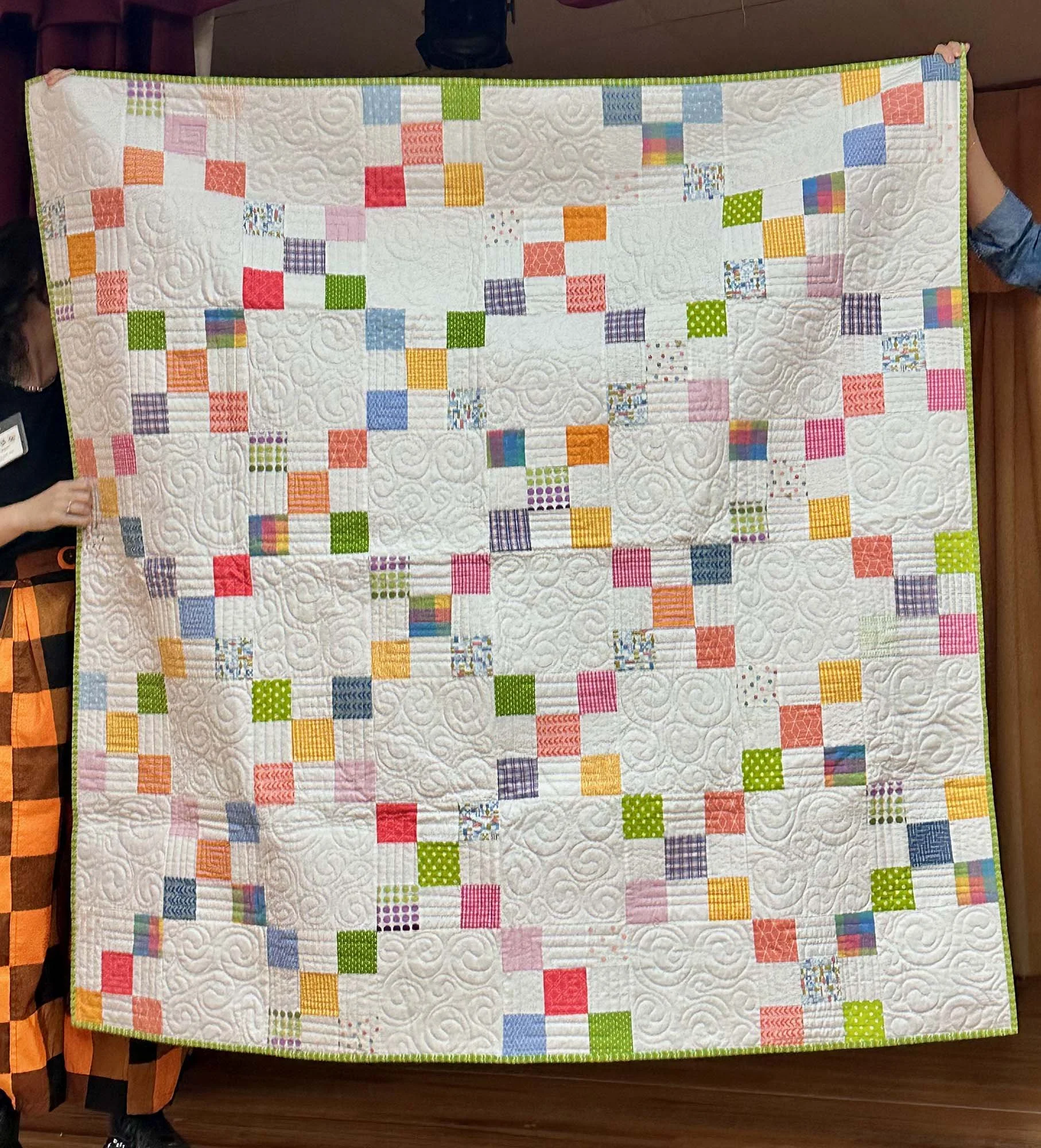Emma Hare, quilt front