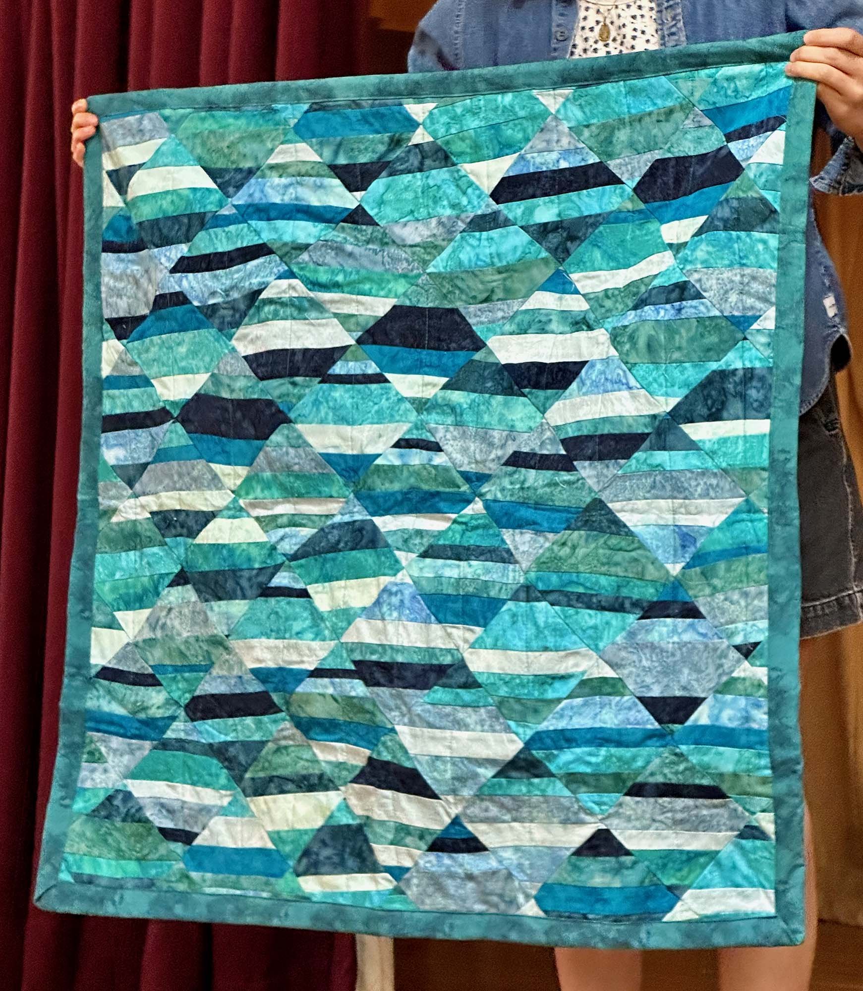 Julie Katzenberger, baby quilt