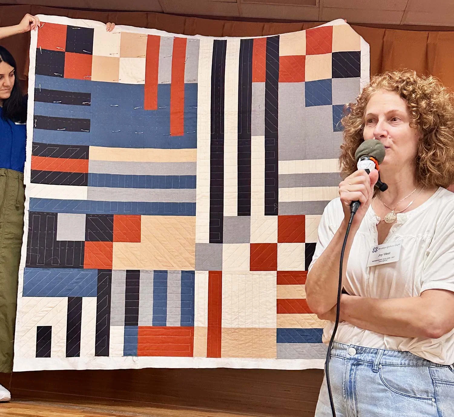 Joy West, quilt for my brother