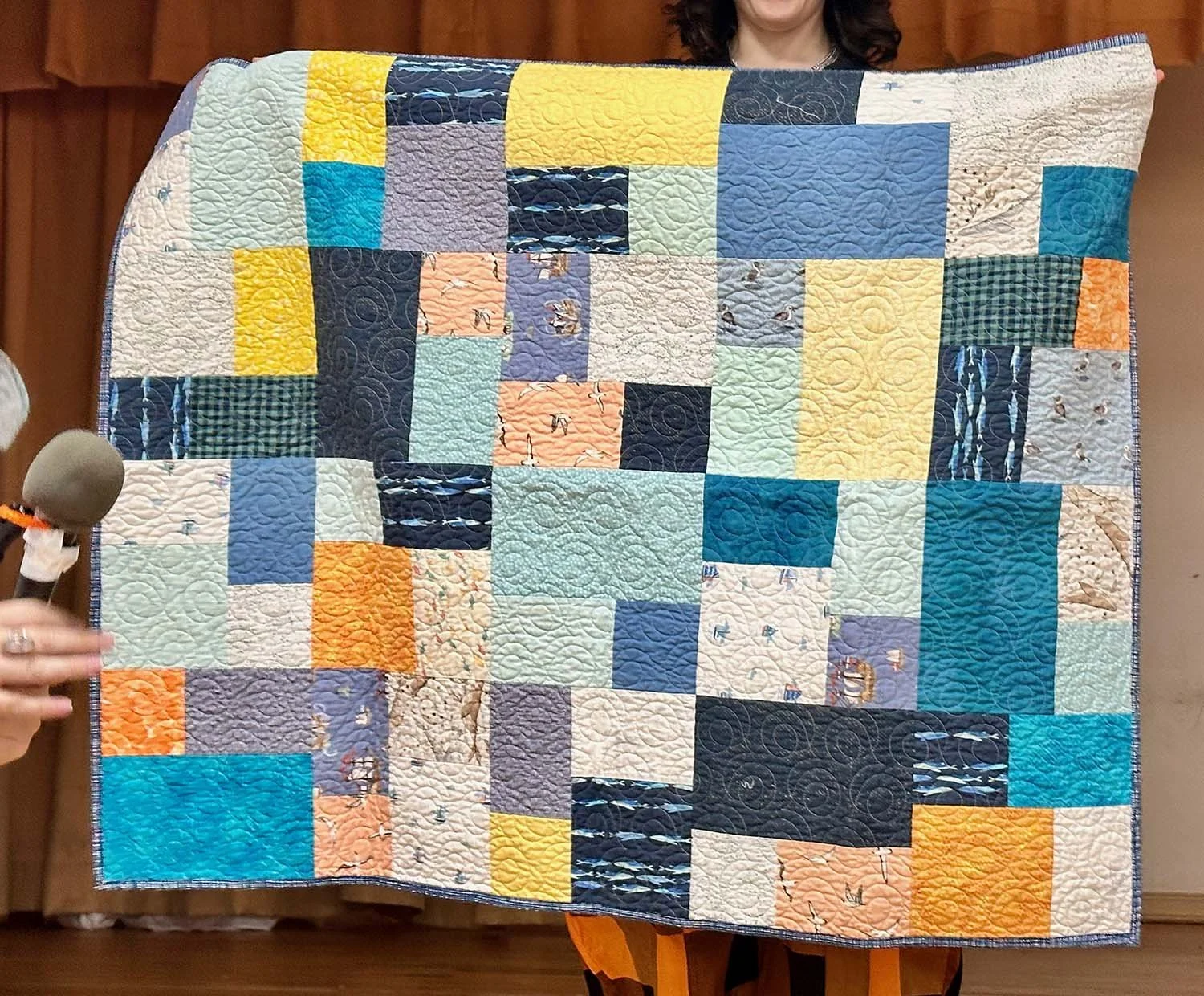 Renee Huinker, donation quilts