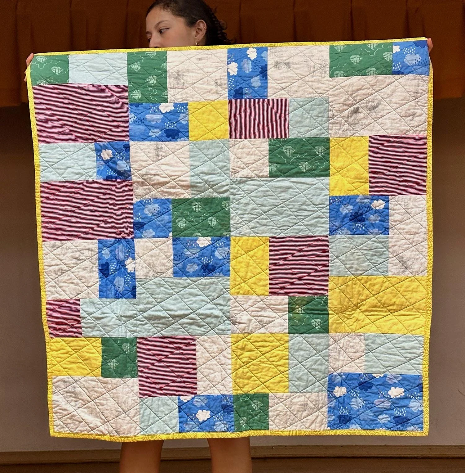 Renee Huinker, donation quilts
