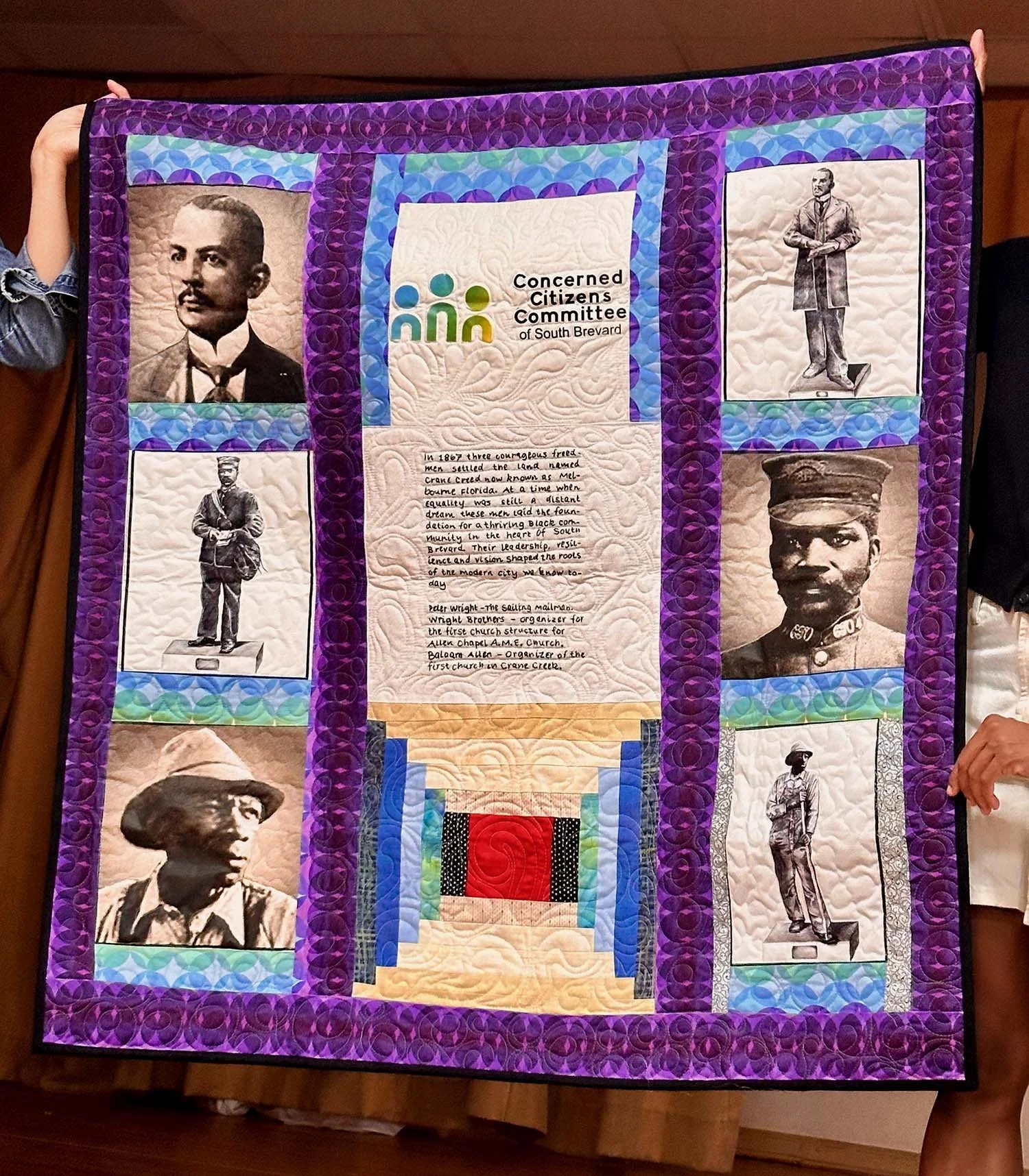 Thadine Wormly, Commemoration quilt