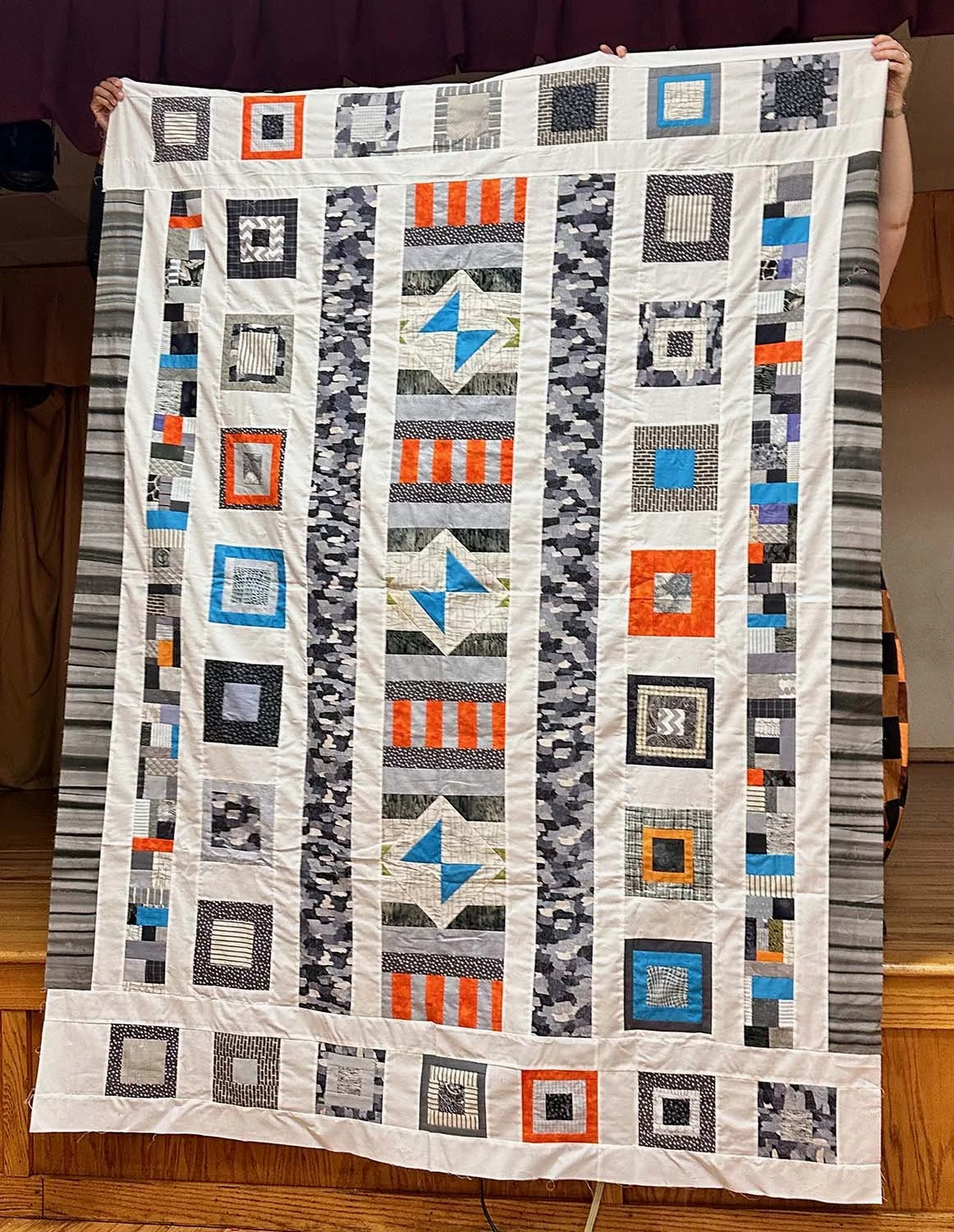 Pat Decker, comfort quilt