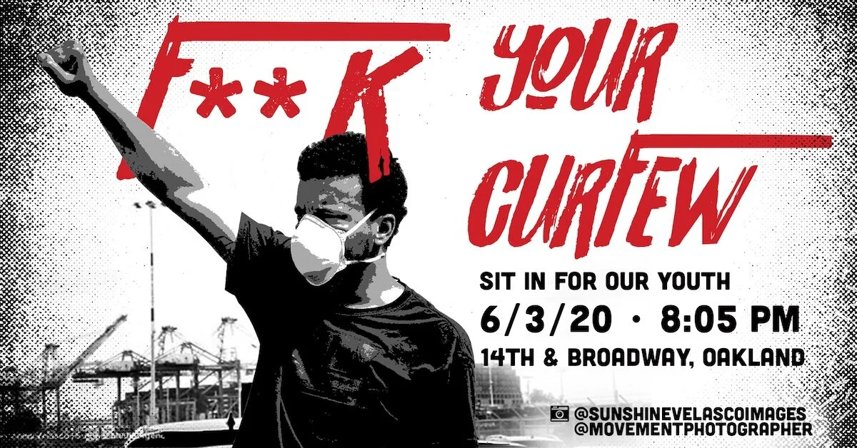 In Defiance of Oakland’s Curfew, Community Sits Out For Our Youth