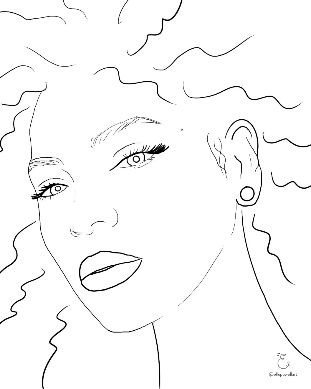 Coloring Pages Of Beyonce