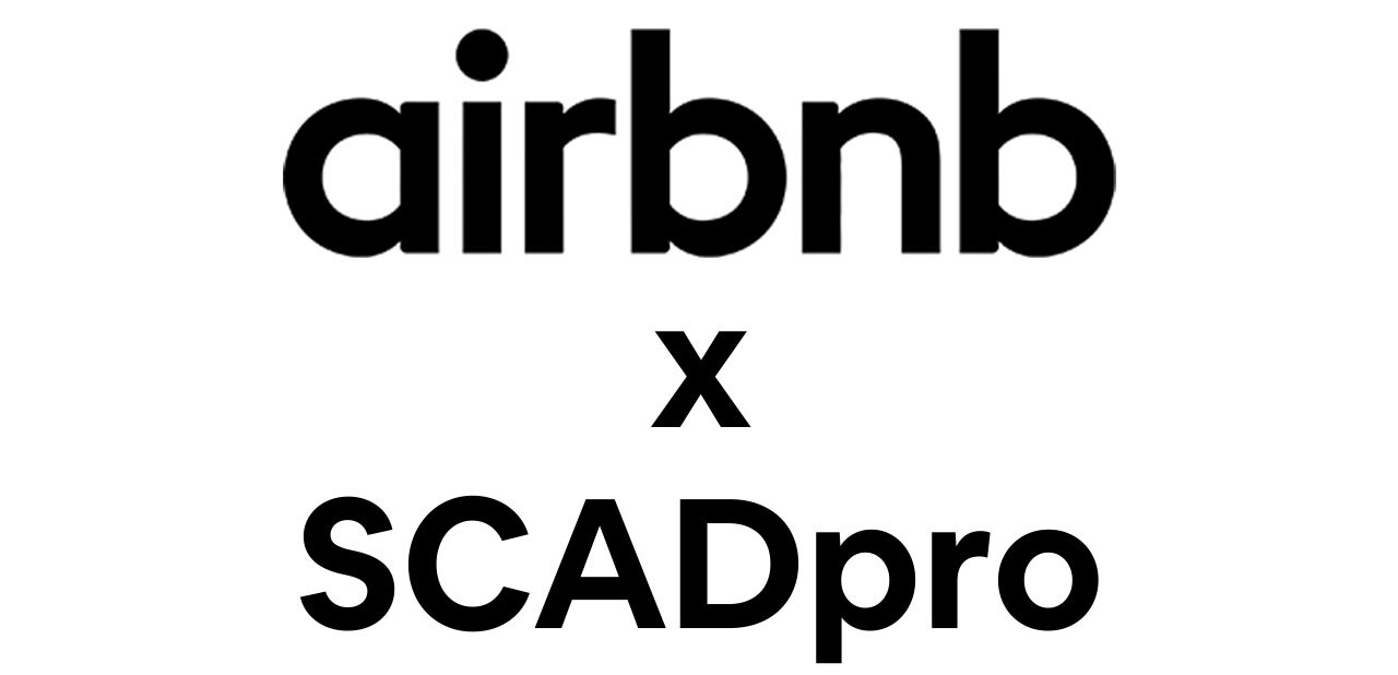 Airbnb x SCADpro Logo