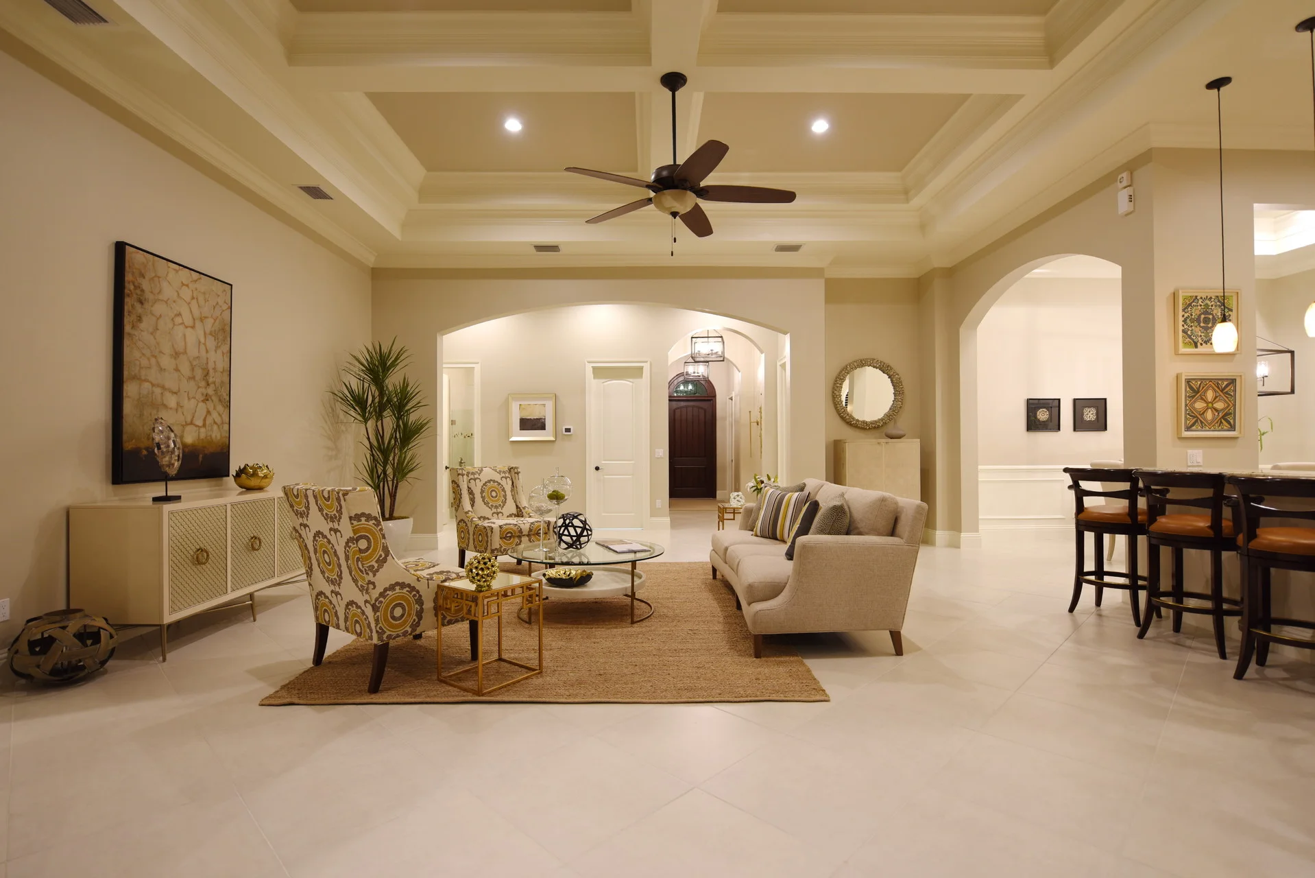 Exquisite Interiors and Crown Molding Details Throughout