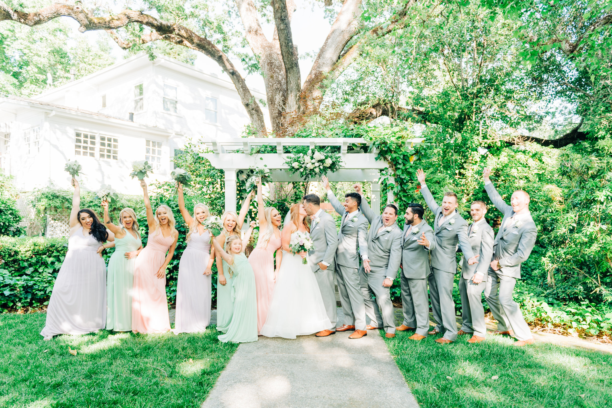 Brittney + Austin // Newcastle Wedding Gardens // Destination Wedding Photographer // Stevie Dee Photography