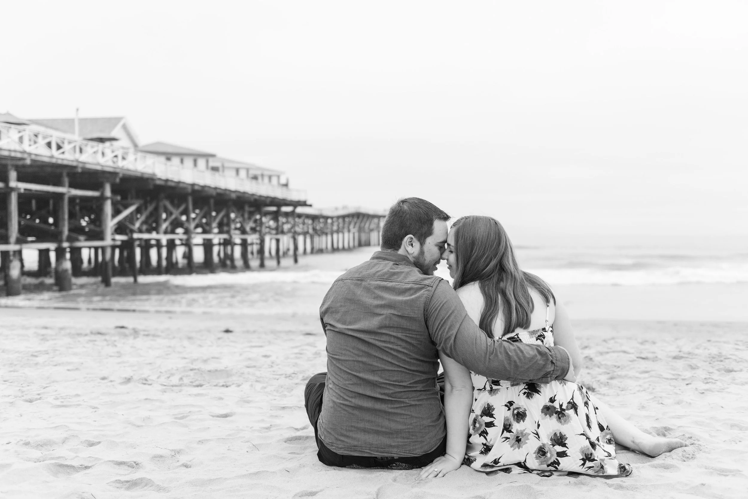 Aaron + Jackie || Pacific Beach Engagement Session || San Diego Wedding Photographer || Stevie Dee Photography