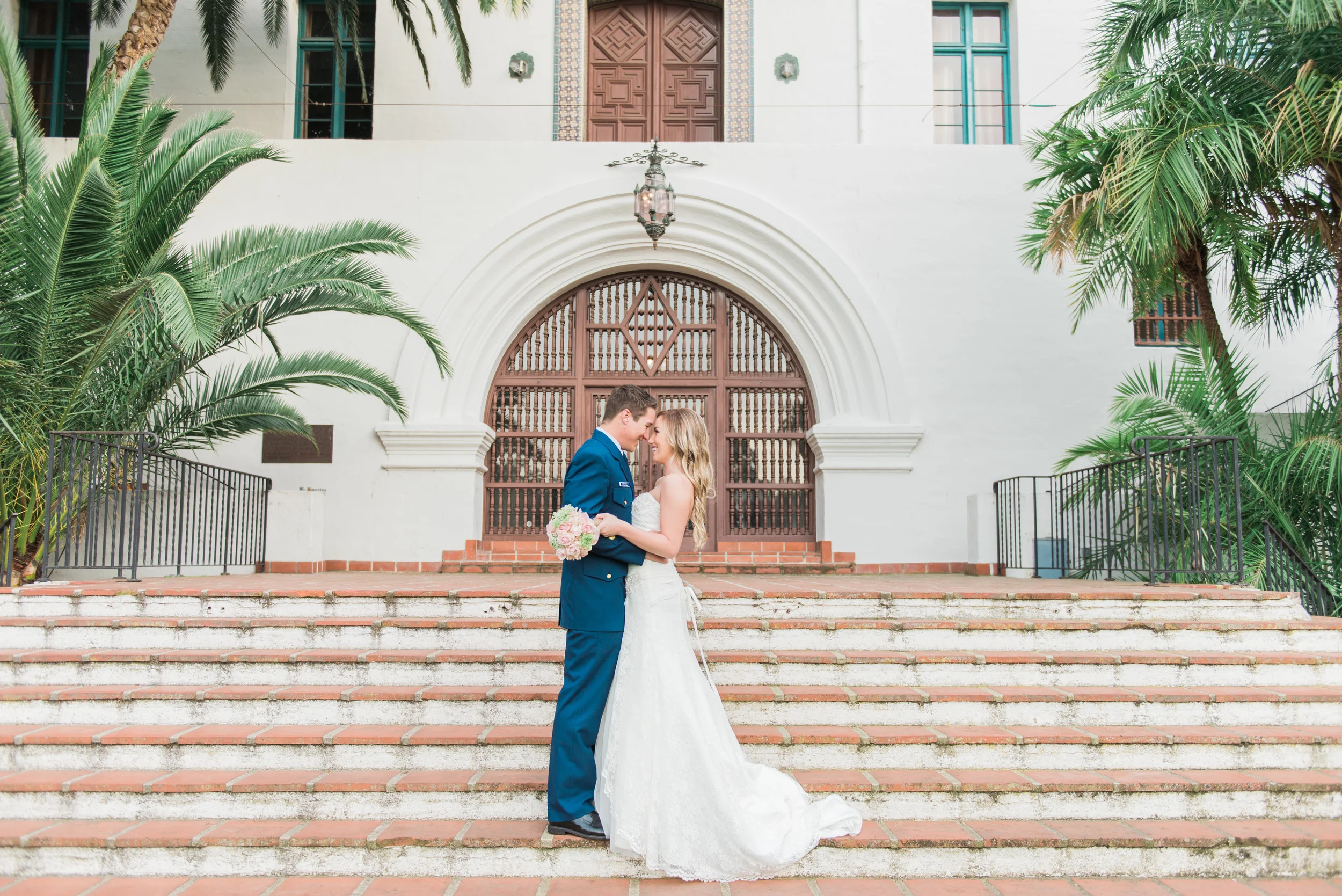 A Simple Santa Barbara Courthouse Wedding || Haley + Kole || Santa Barbara Wedding Photographer || Stevie Dee Photography 