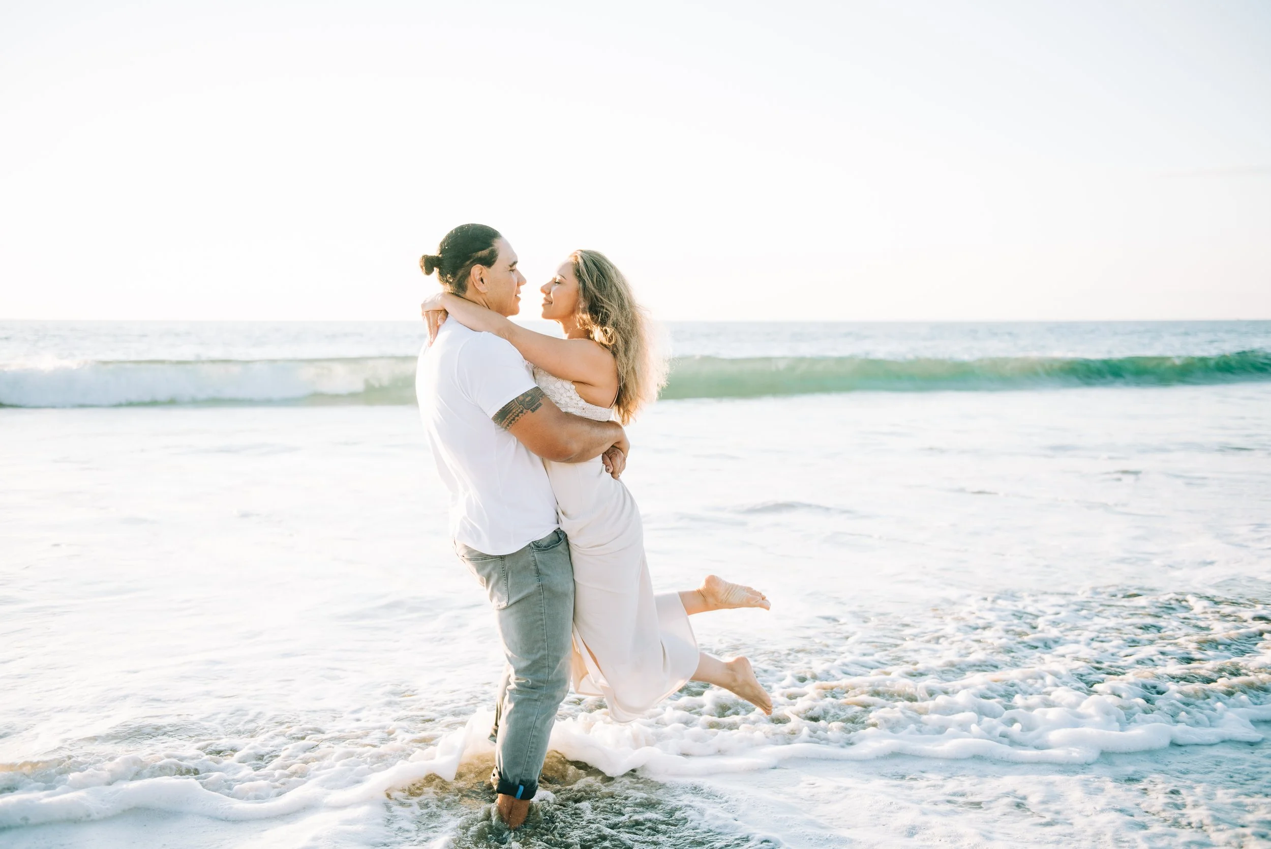 Shonnie + Rod Palos Verdes Beach Engagement Session || Stevie Dee Photography