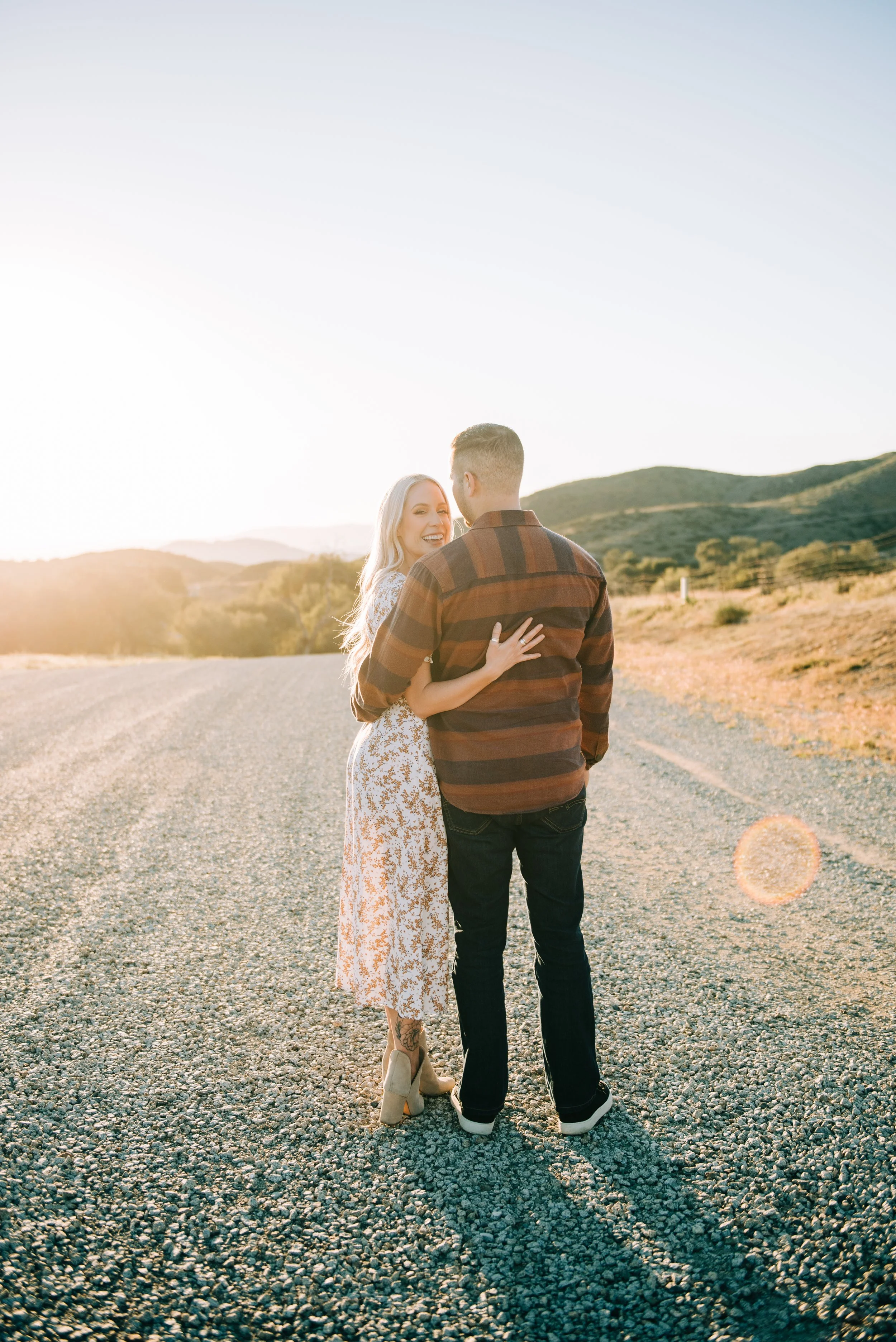 Sandee + Andrew | Romantic Outdoor Engagement Session at Owl Creek Farms || Temecula Engagement Photography || Stevie Dee Photography