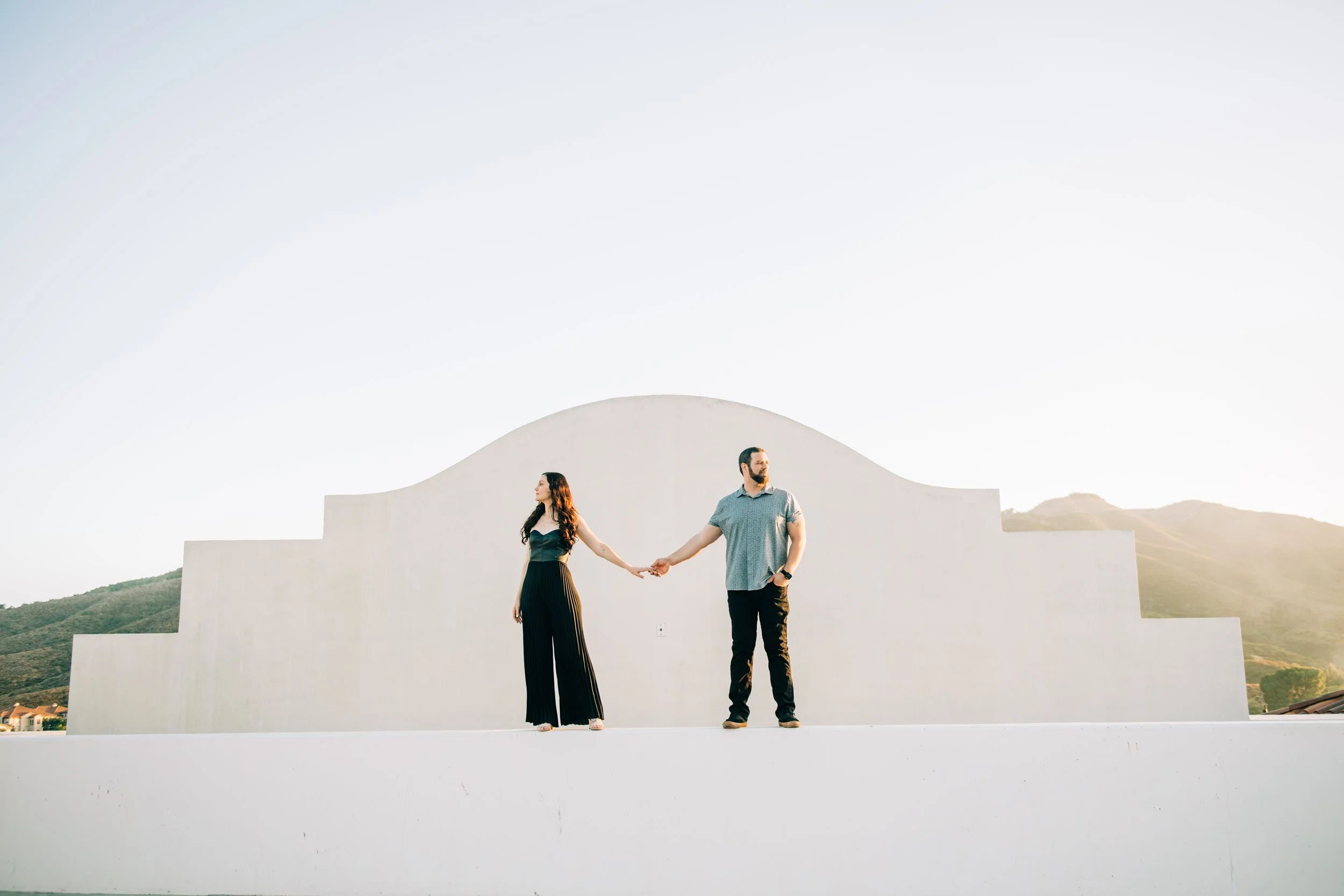 Noelle + Rob || Old Town Temecula Engagement || Stevie Dee Photography