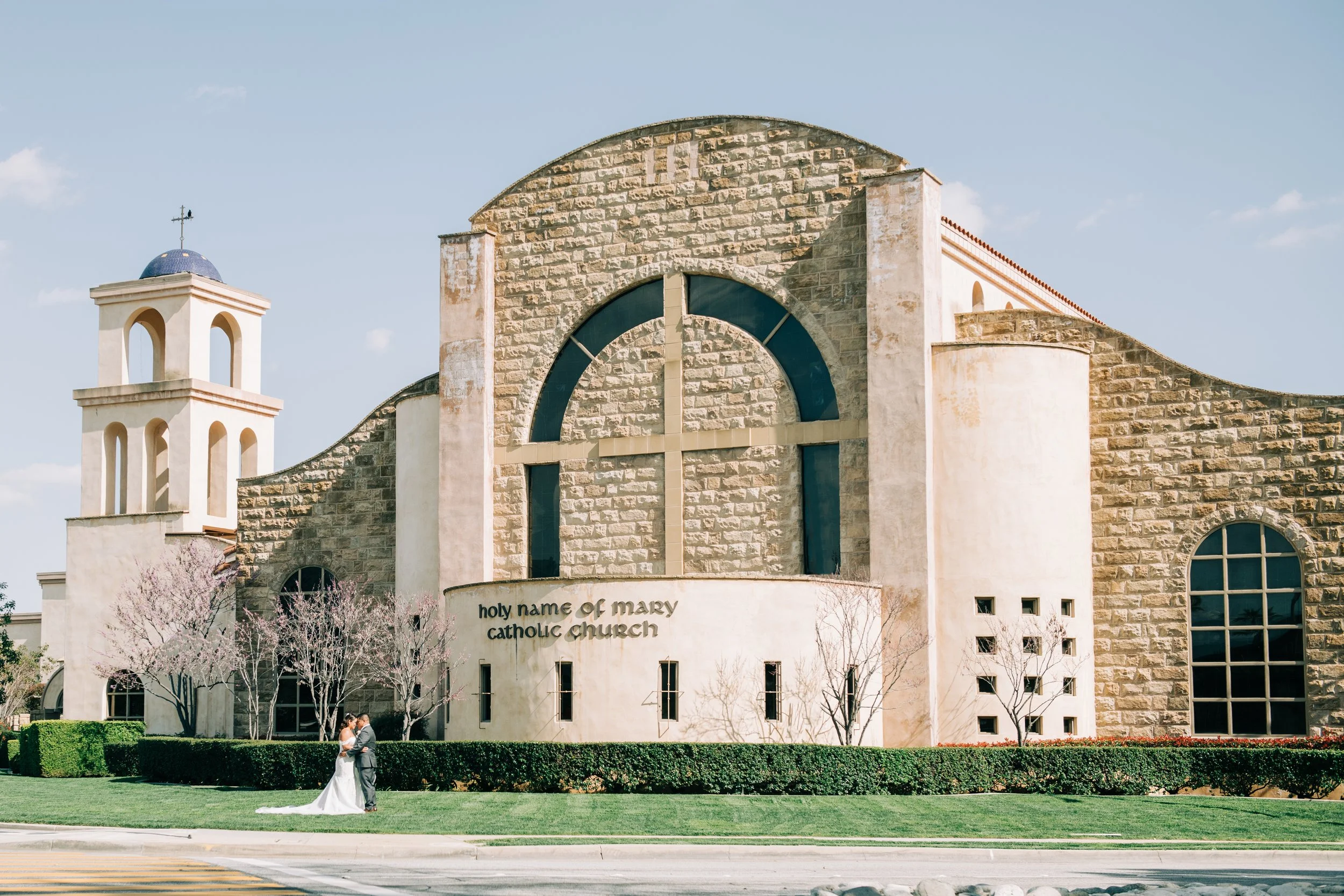 Mr. + Mrs. Fonseca || Holy Name of Mary Catholic Church Wedding || Stevie Dee Photography 