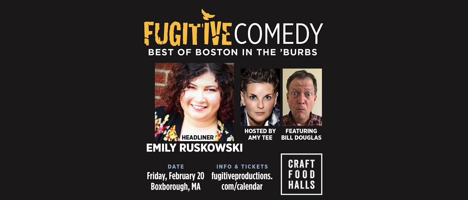 Fugitive Comedy @ Craft Food Halls