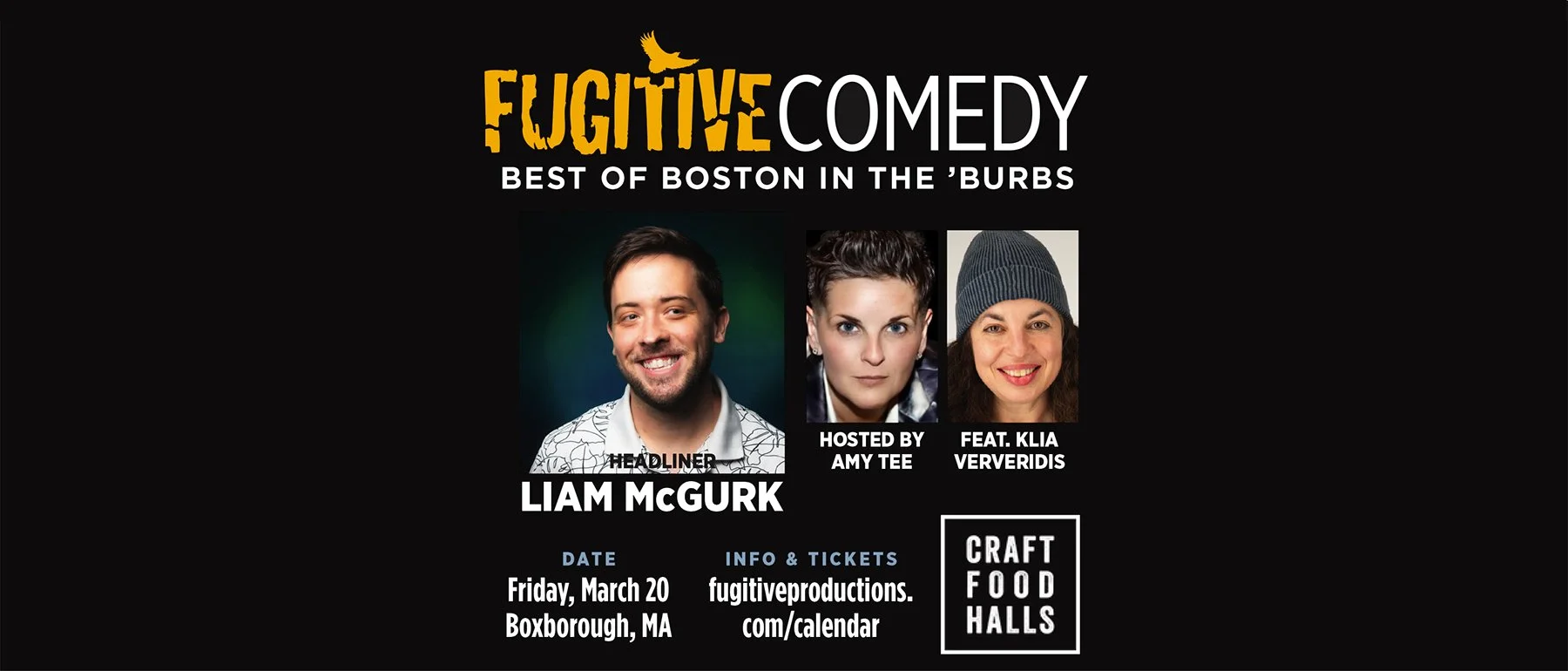 Fugitive Comedy @ Craft Food Hall