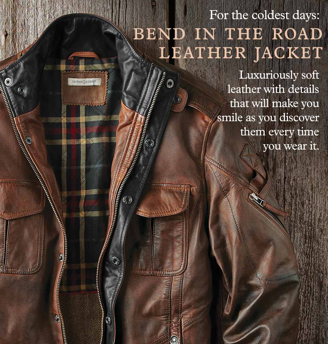 Bend In The Road Leather Jacket