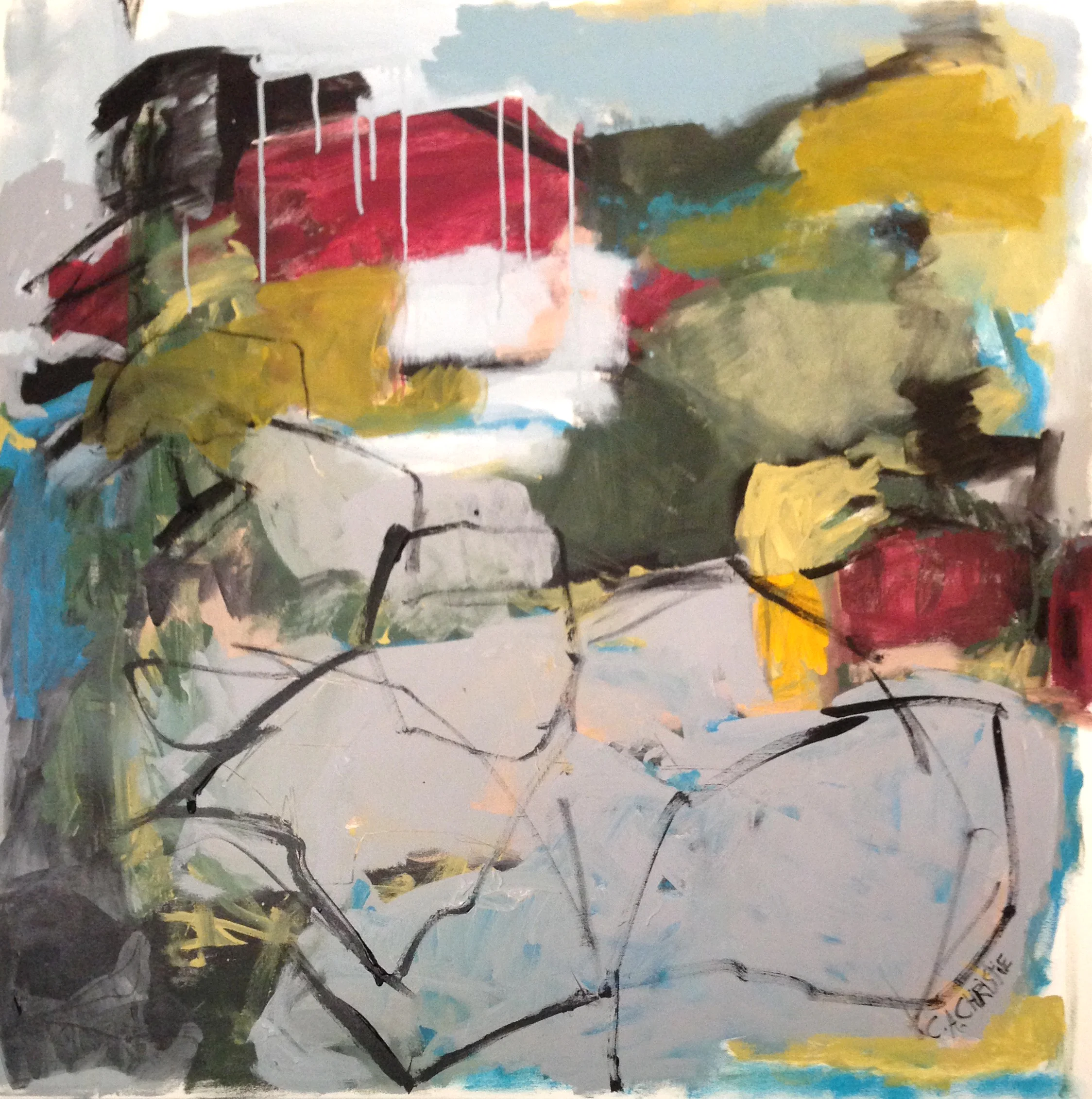 Maine I, 40x40 SOLD