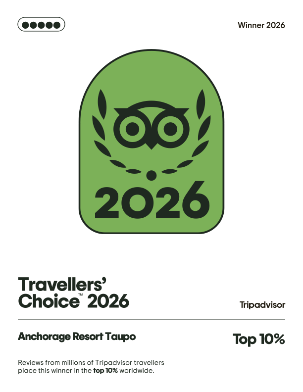 Expedia Travellers Choice award 2026 Anchorage Resort is one of the Top 10% world wide