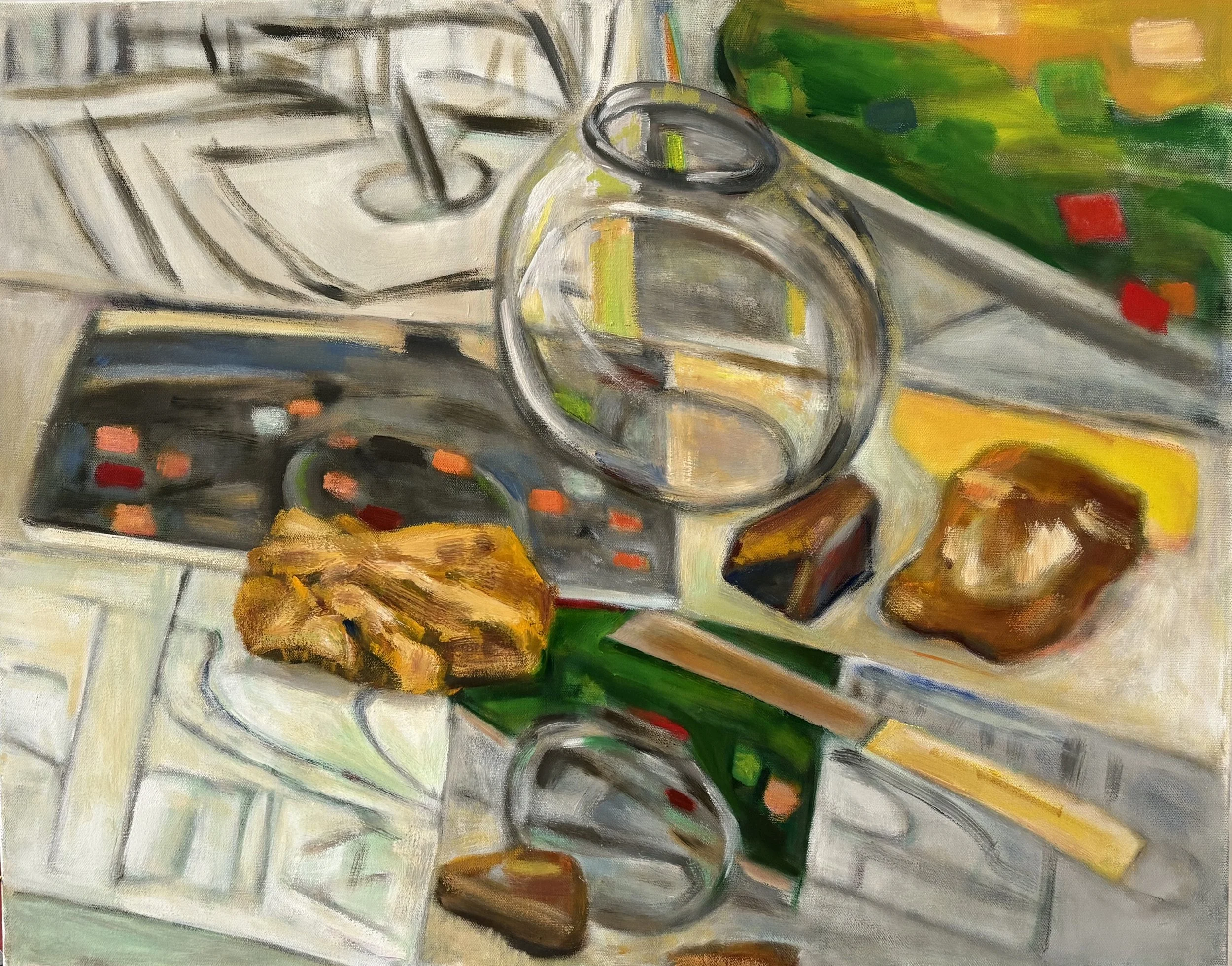 Rocks and Water in Studio