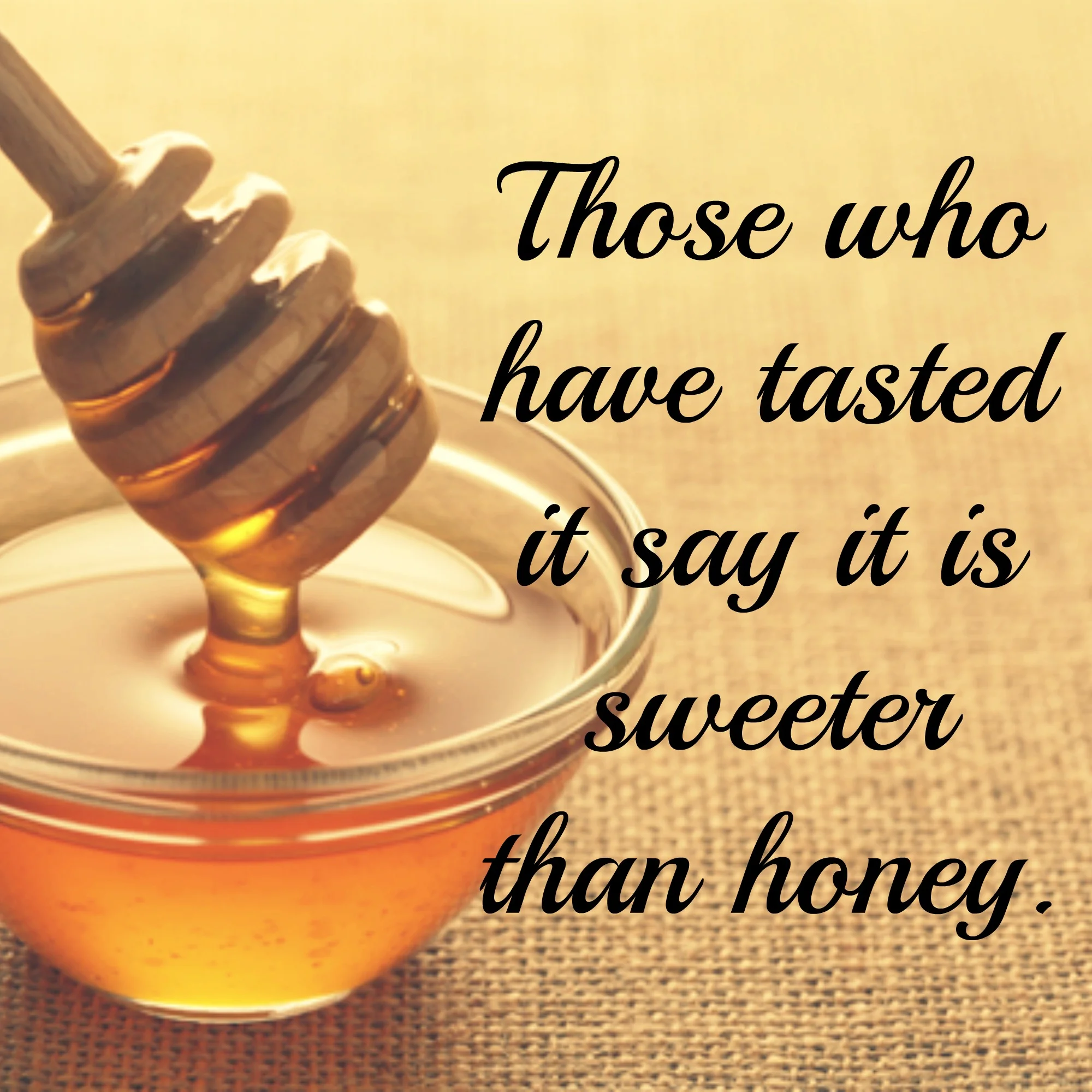 The Sweetness of Faith 