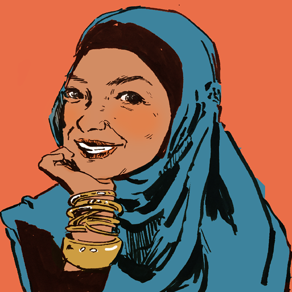 Muslim, Latina, and attacked from all sides