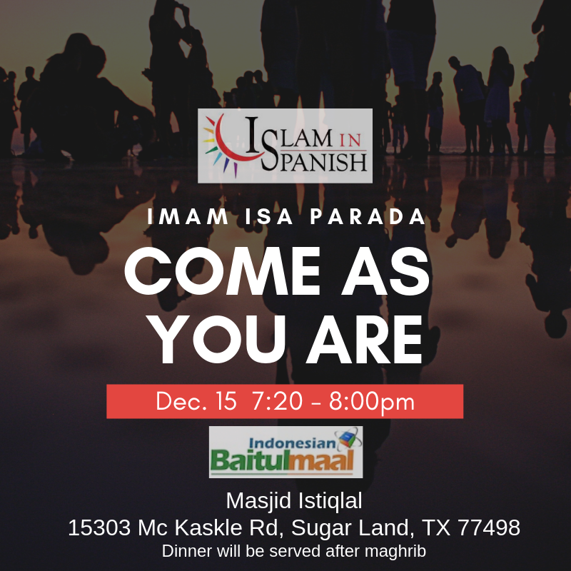 Come As You Are - Community Event