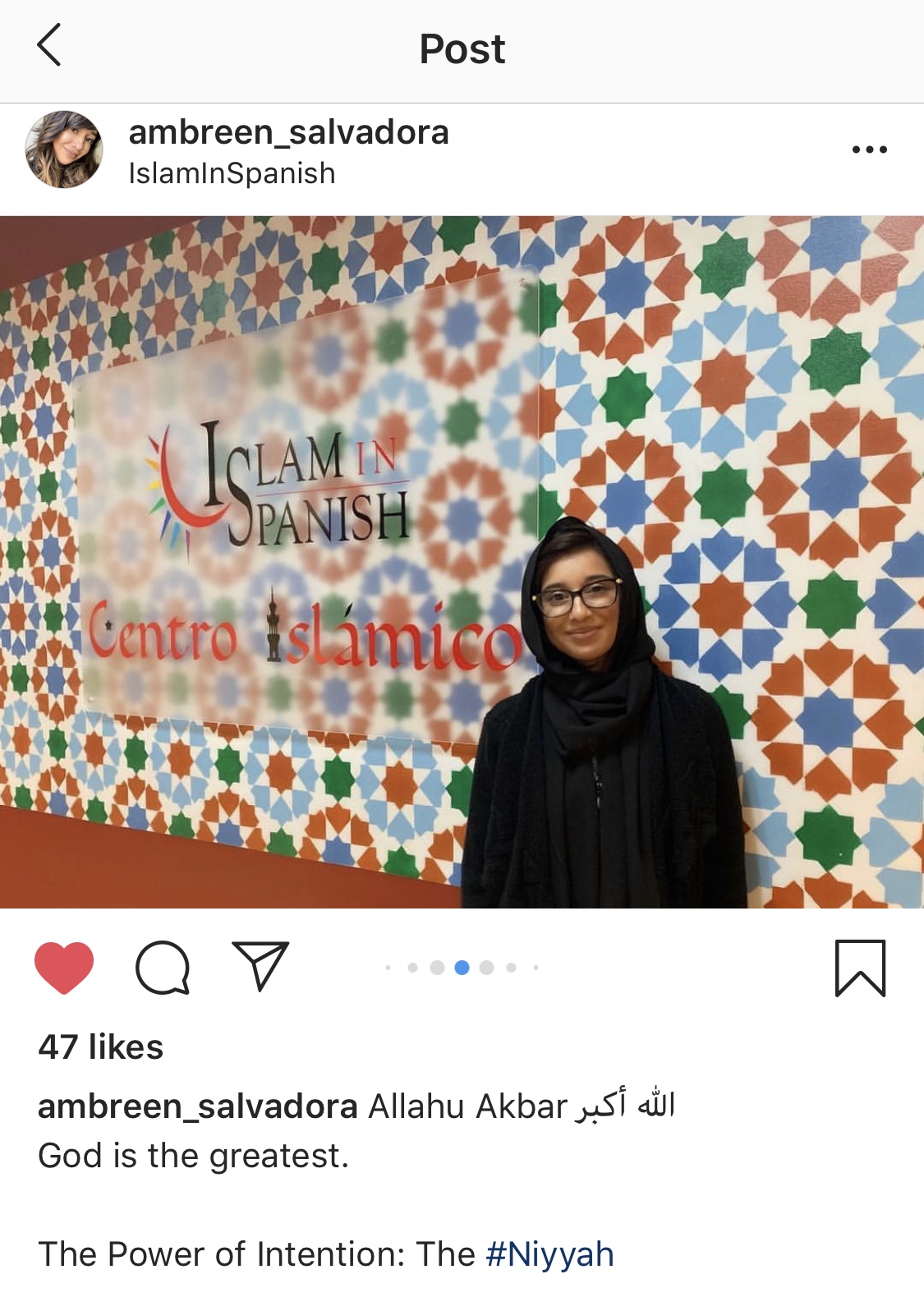 The Power of Intention: The #Niyyah -@Ambreen_salvadora