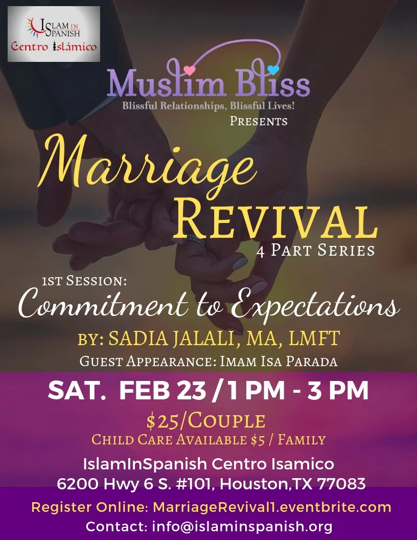 Marriage Revival Series: Commitment to Expectations with Sadia Jalali